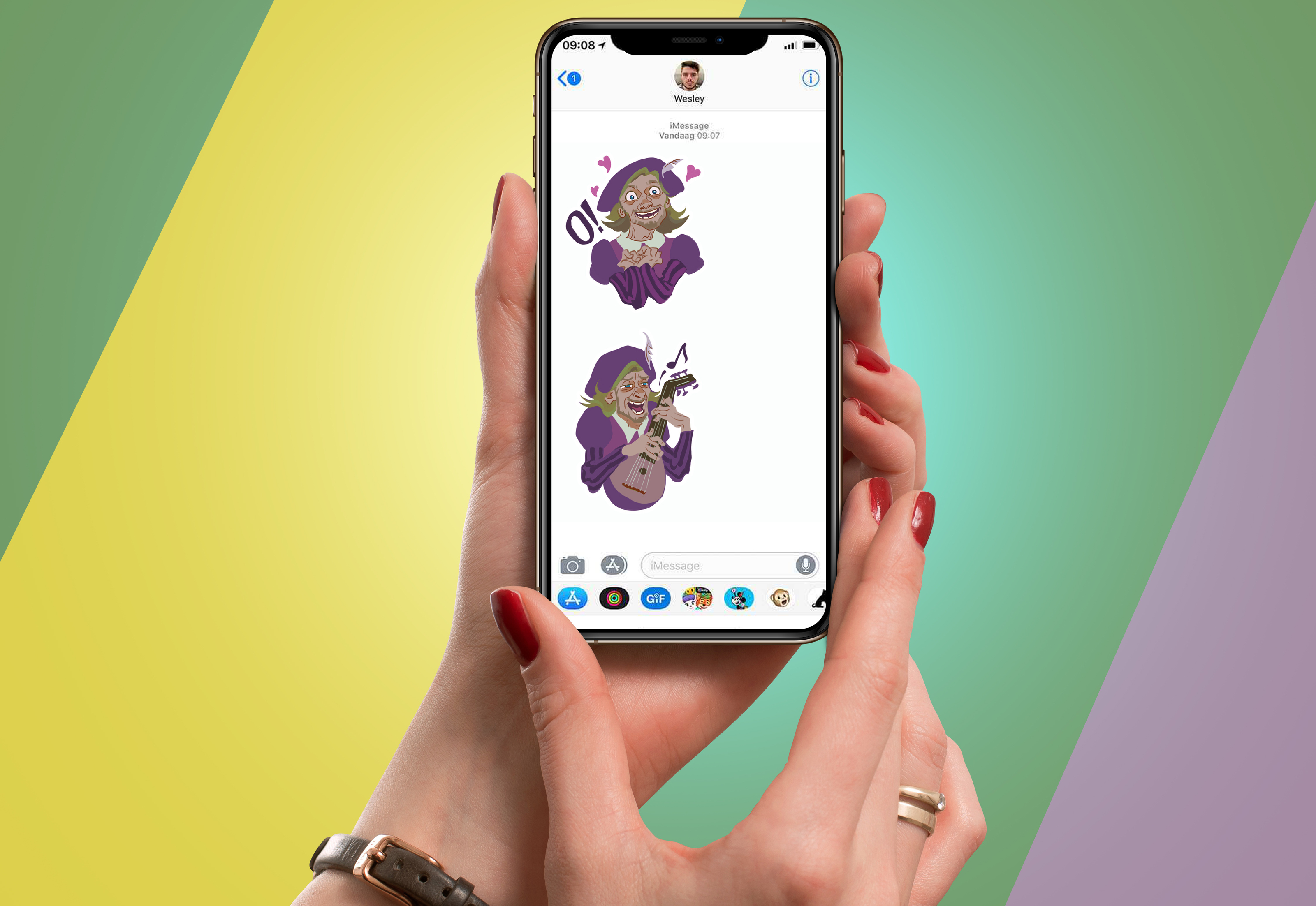 Стикерпак "Бравый бард" — Изображение №6 — Брендинг, Иллюстрация на Dprofile