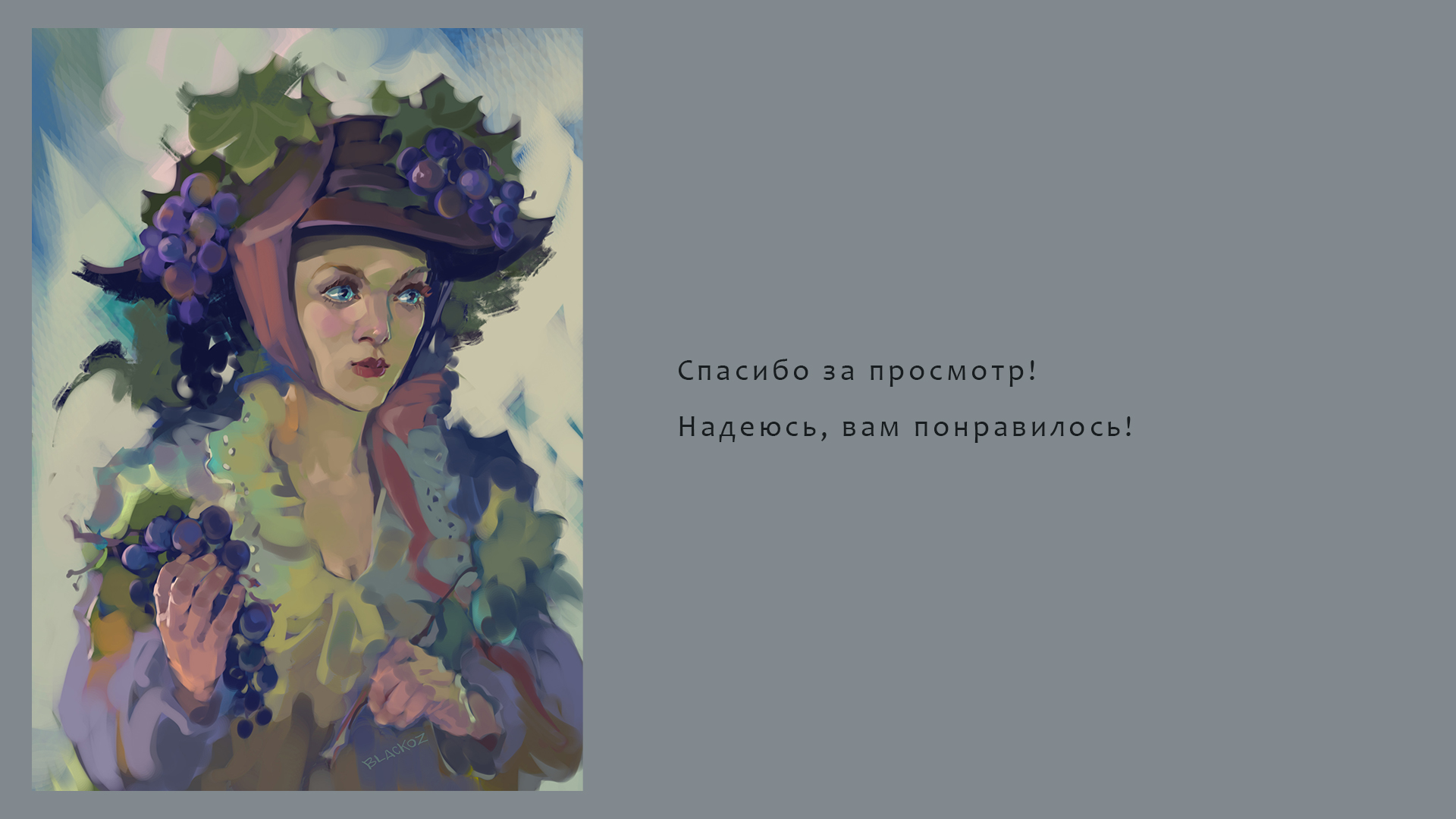 Женские портреты в стиле ар нуво — Изображение №12 — Иллюстрация на Dprofile