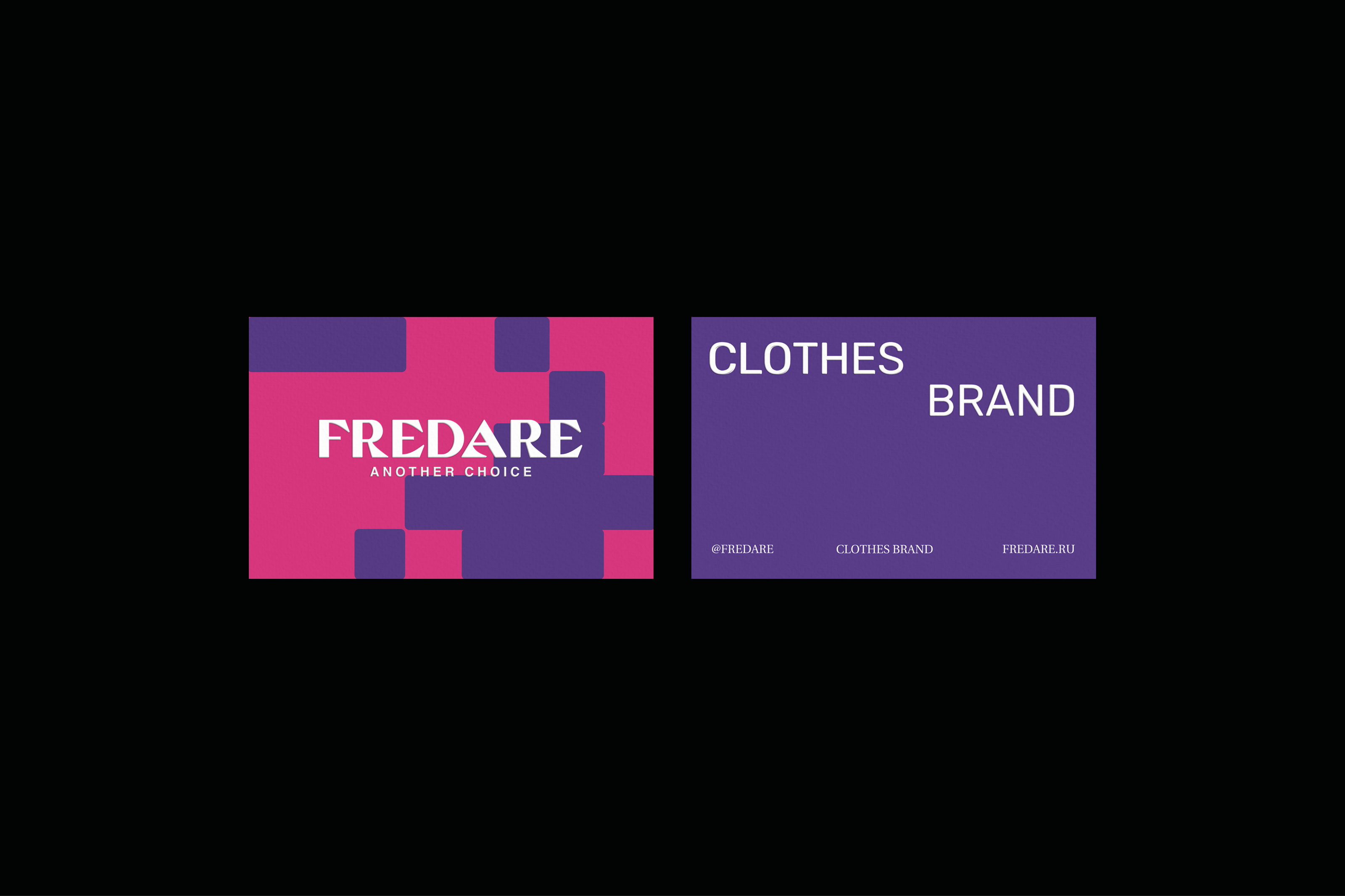 FREDARE / identity for clothes brand — Изображение №3 — Брендинг на Dprofile