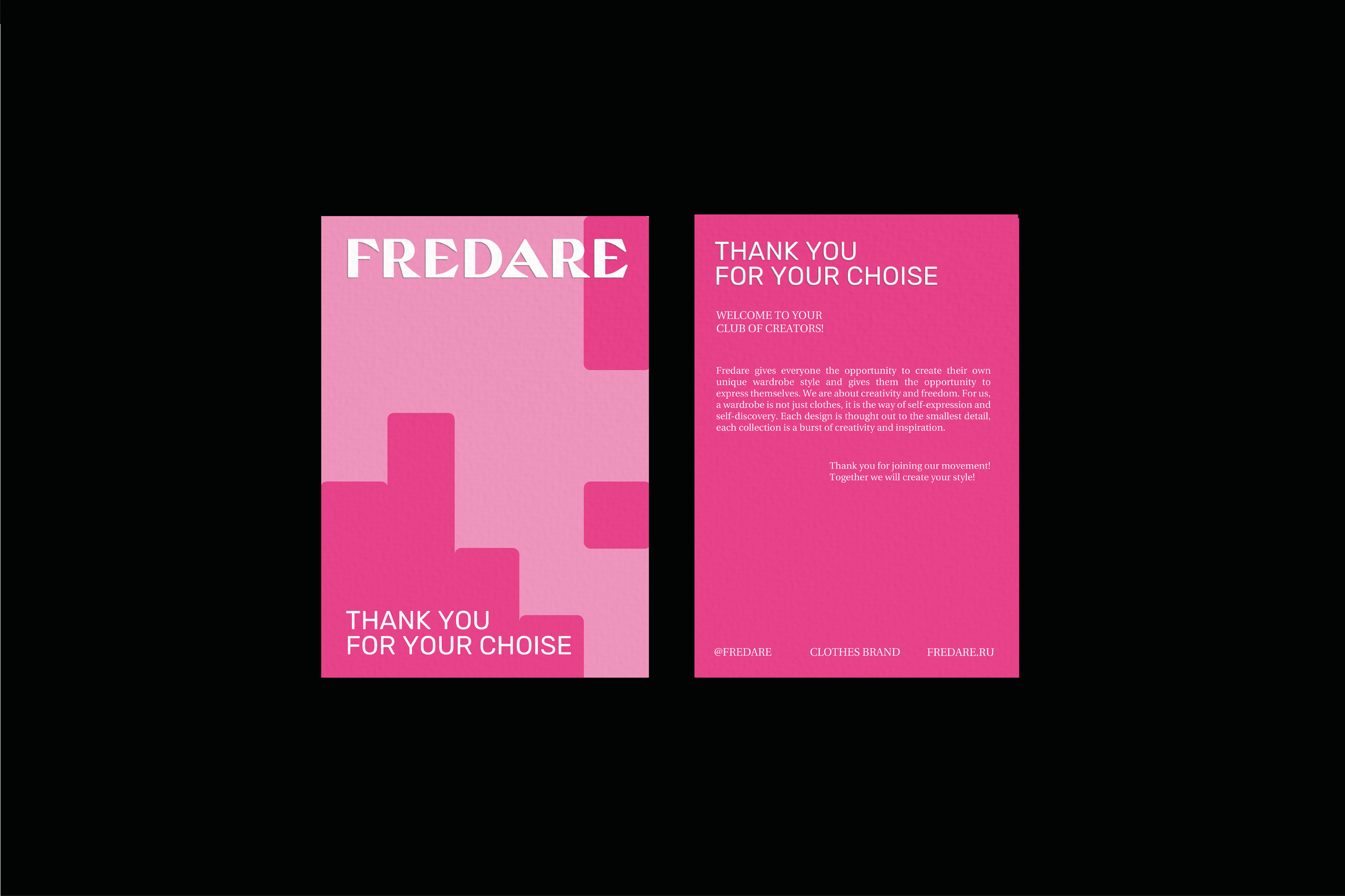 FREDARE / identity for clothes brand — Изображение №11 — Брендинг на Dprofile