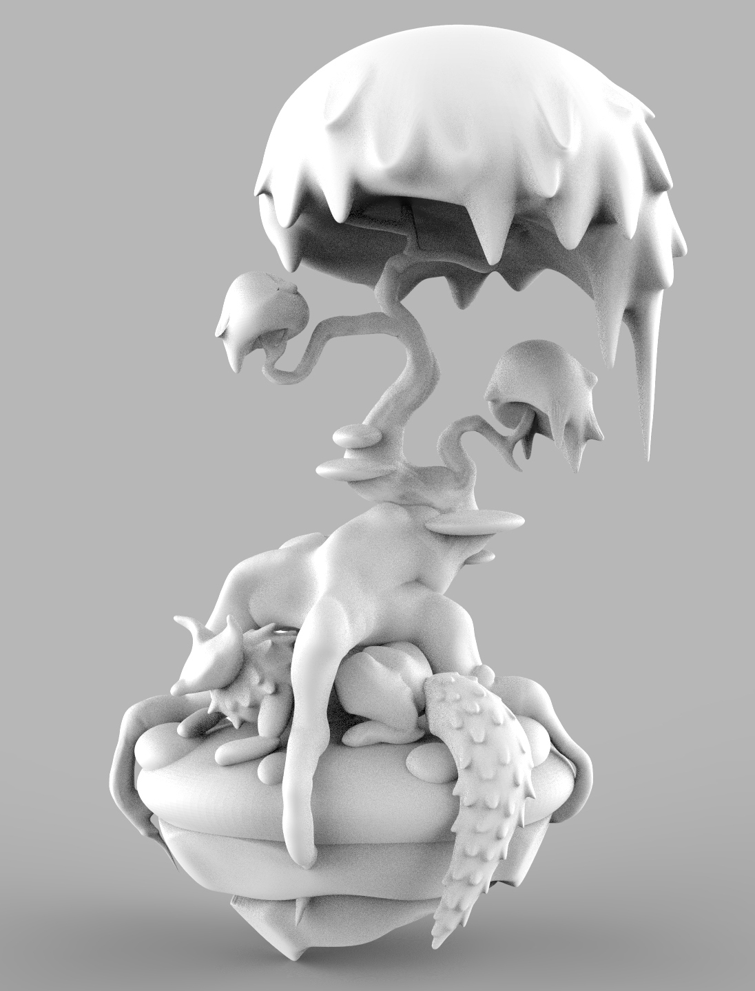 Лис на острове — Изображение №1 — Иллюстрация, 3D на Dprofile