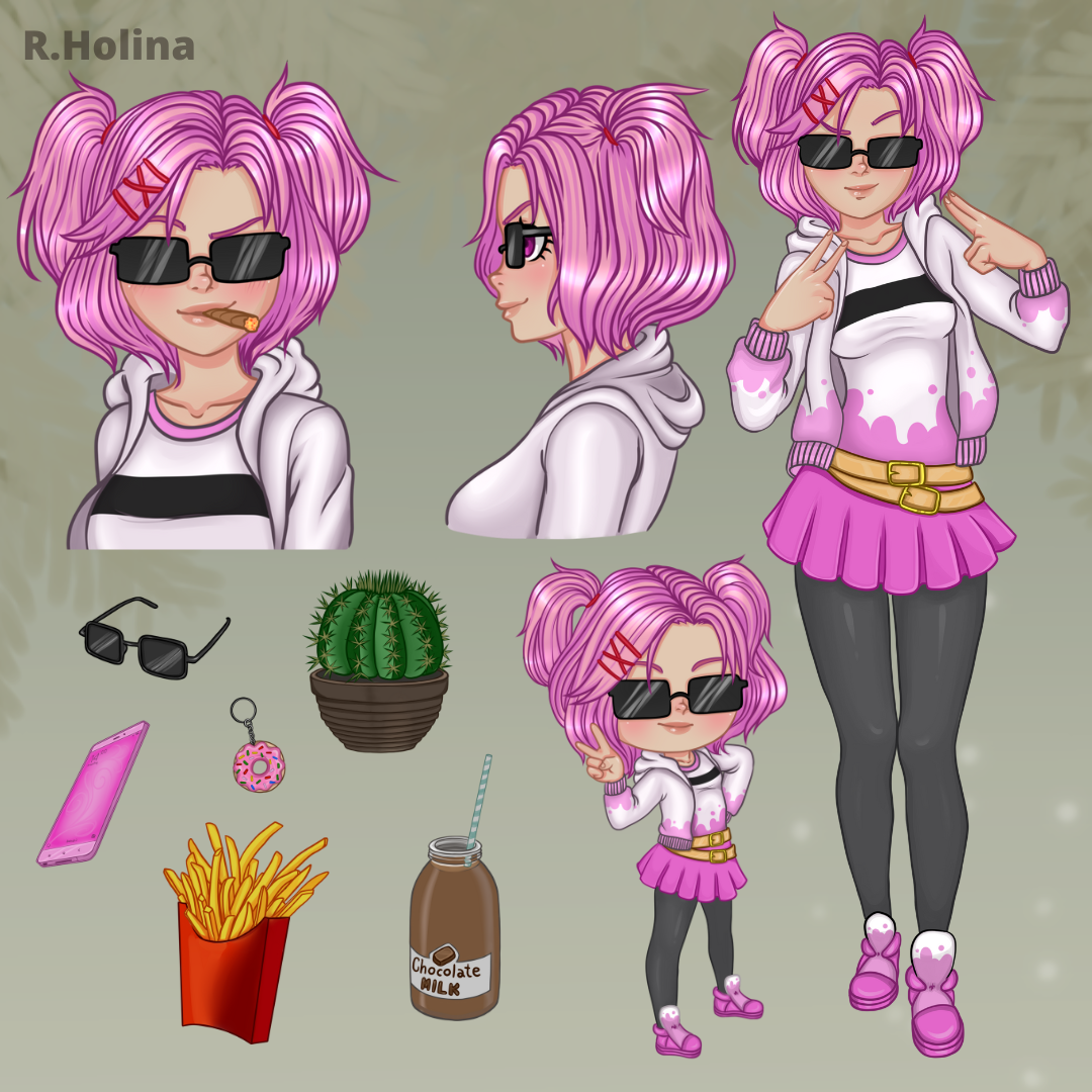 Бренд-персонаж ♦ референс-лист/ концепт-арт — Изображение №3 — Брендинг, Иллюстрация на Dprofile