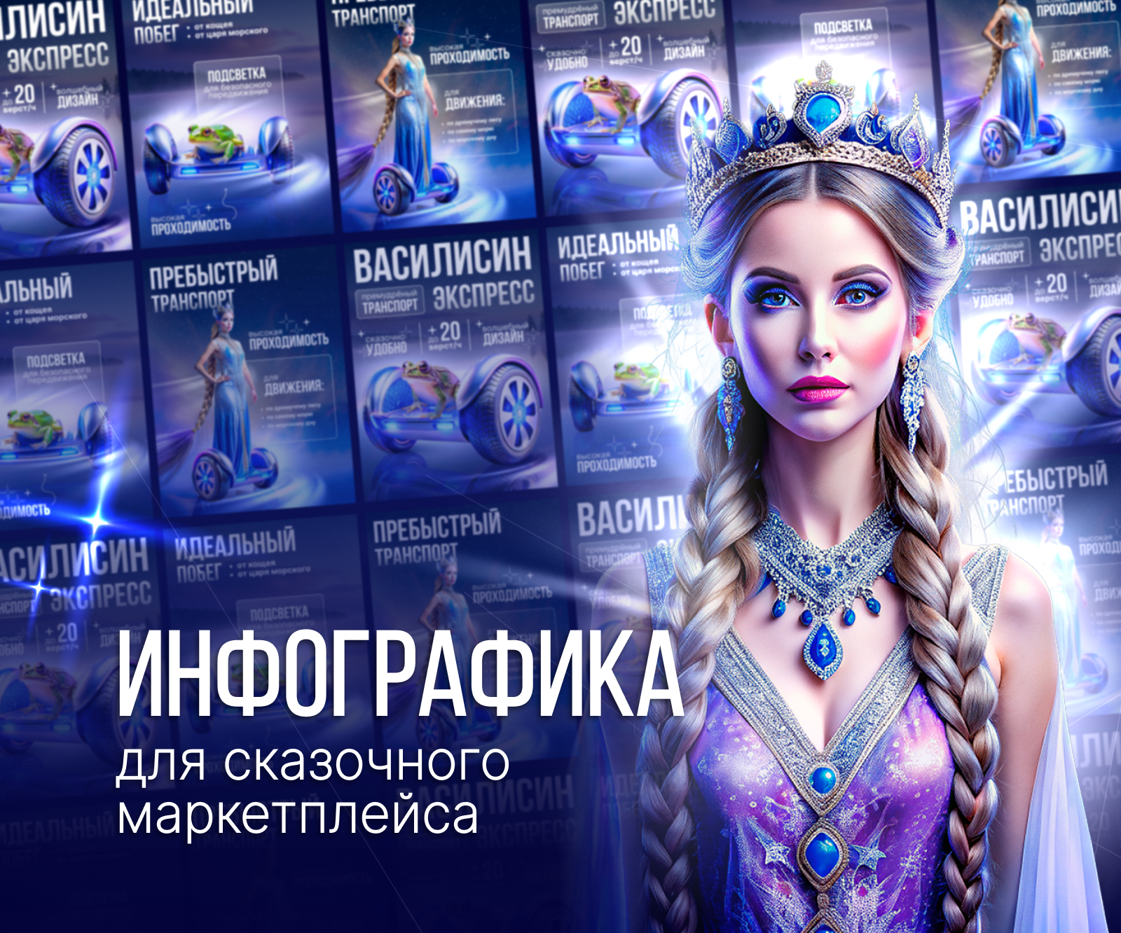 Карточка товара для сказочного маркетплейса — Изображение №1 — Графика, Маркетинг на Dprofile