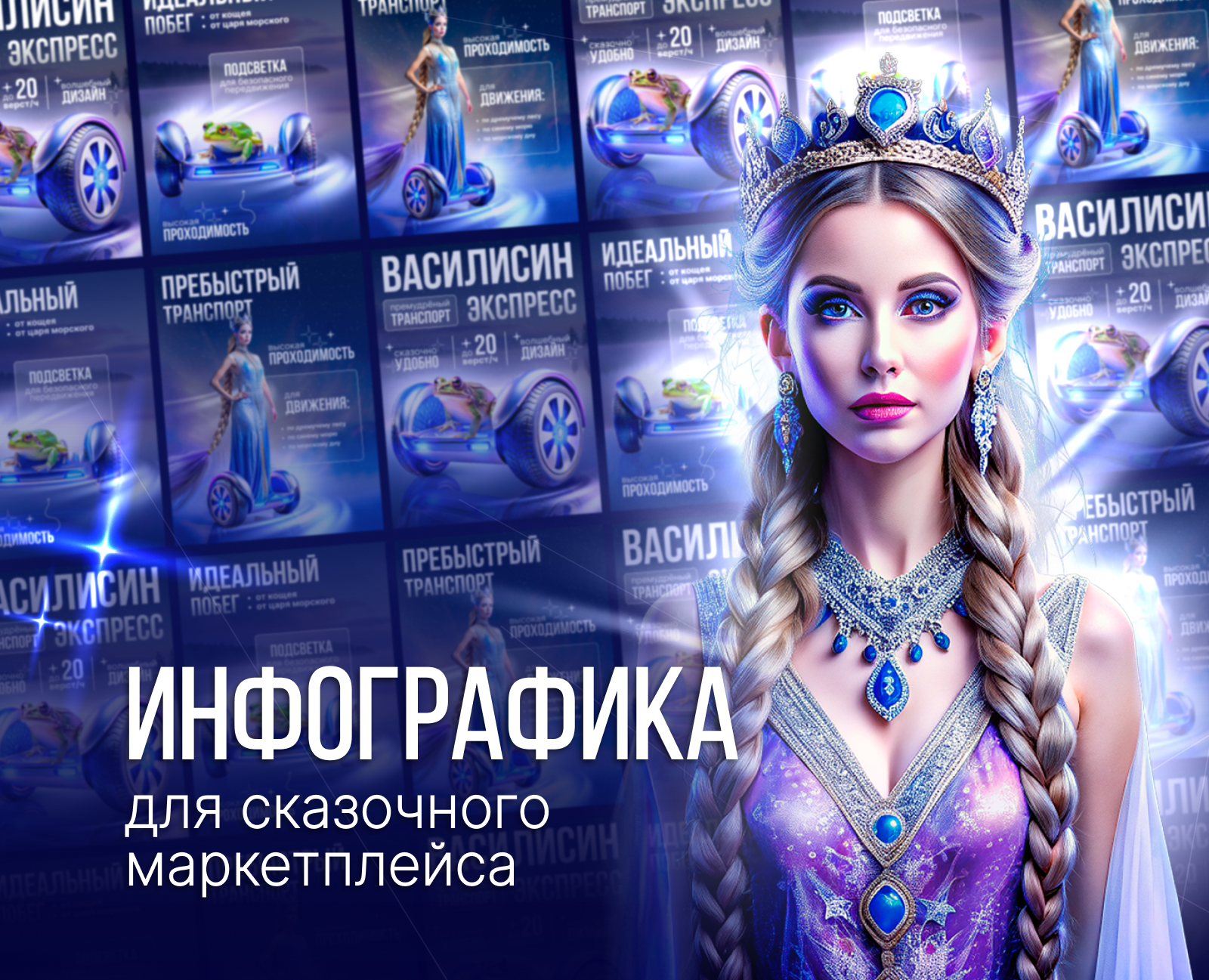 Карточка товара для сказочного маркетплейса на Dprofile