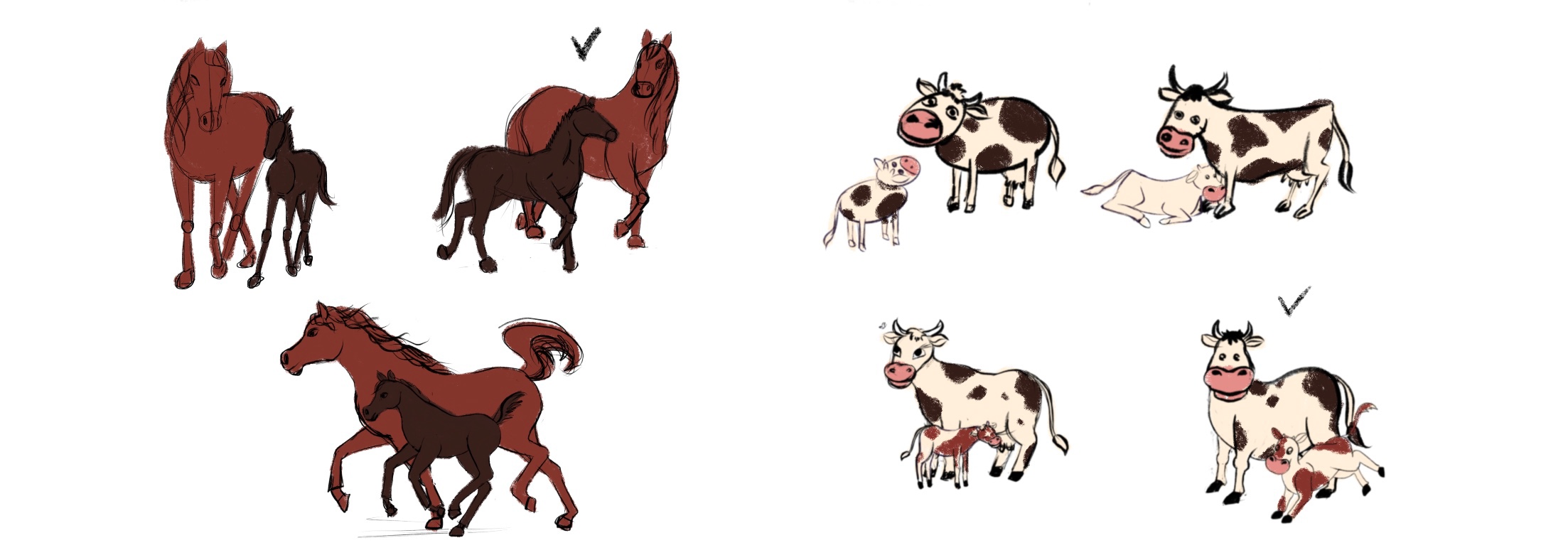 Farm animals — Изображение №3 — Иллюстрация на Dprofile