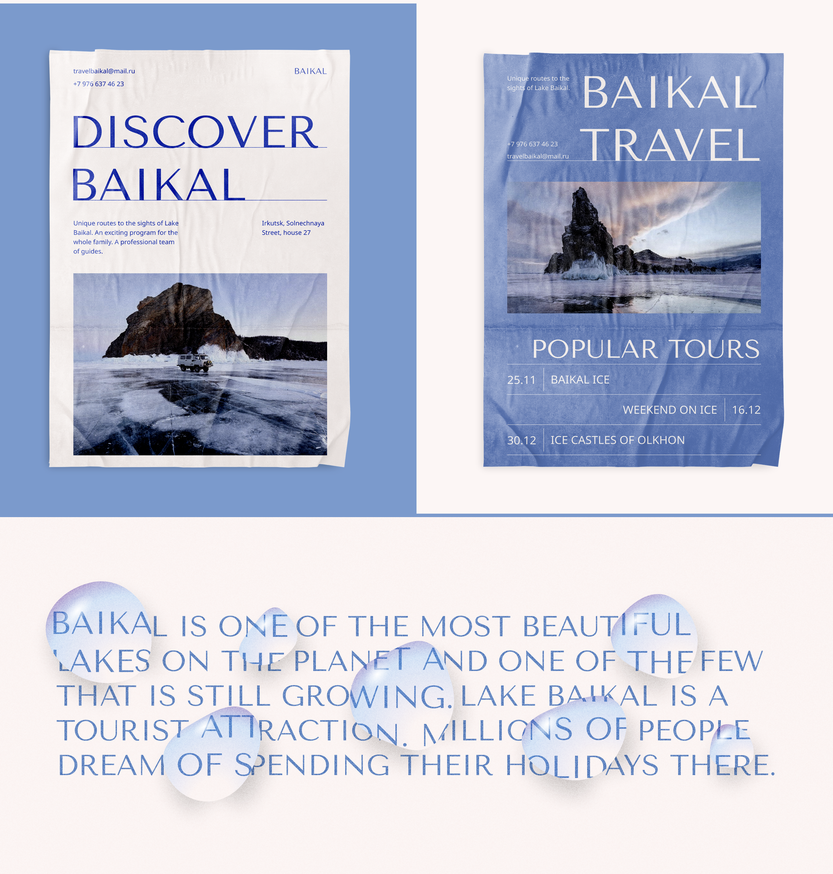 BAIKAL — Tour agency | WEBSITE REDESIGN CONCEPT — Изображение №13 — Интерфейсы, Брендинг на Dprofile