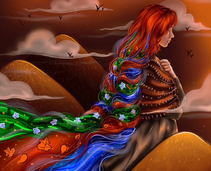 Дух ОСЕНИ — Брендинг, Иллюстрация на Dprofile