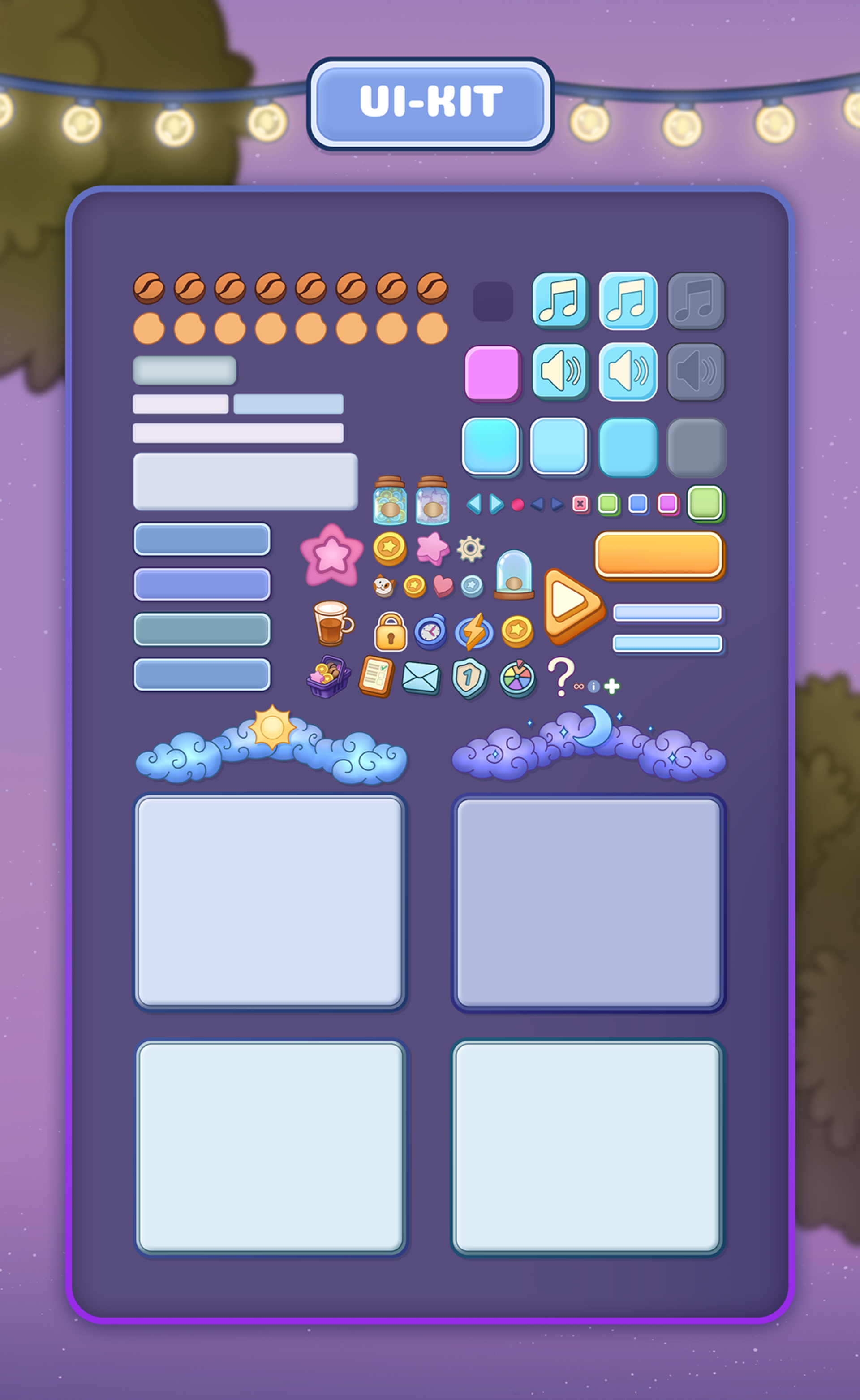 Magic Coffee • Game UI — Изображение №5 — Интерфейсы, Иллюстрация на Dprofile