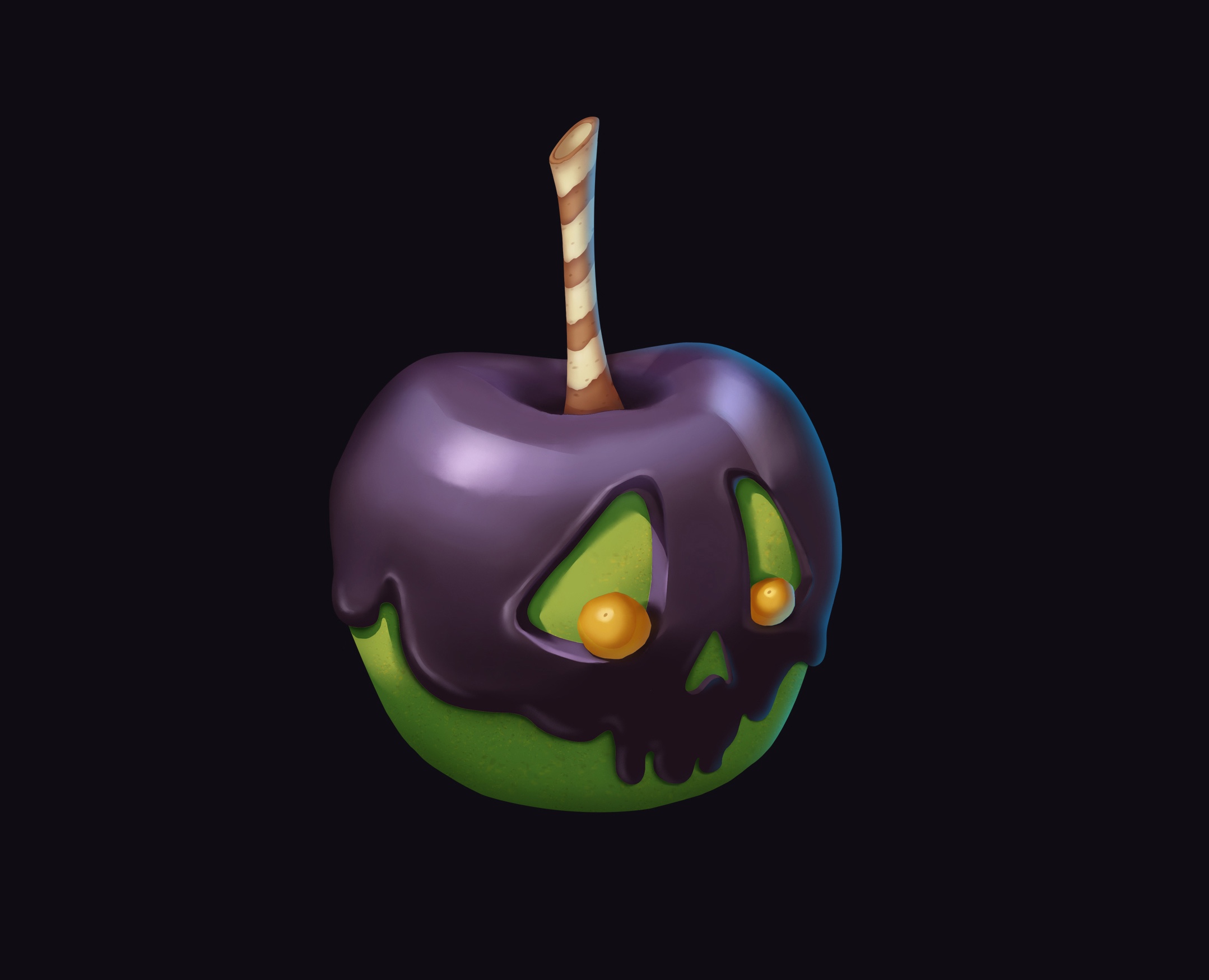 Halloween sweets•Game concept art — Иллюстрация на Dprofile