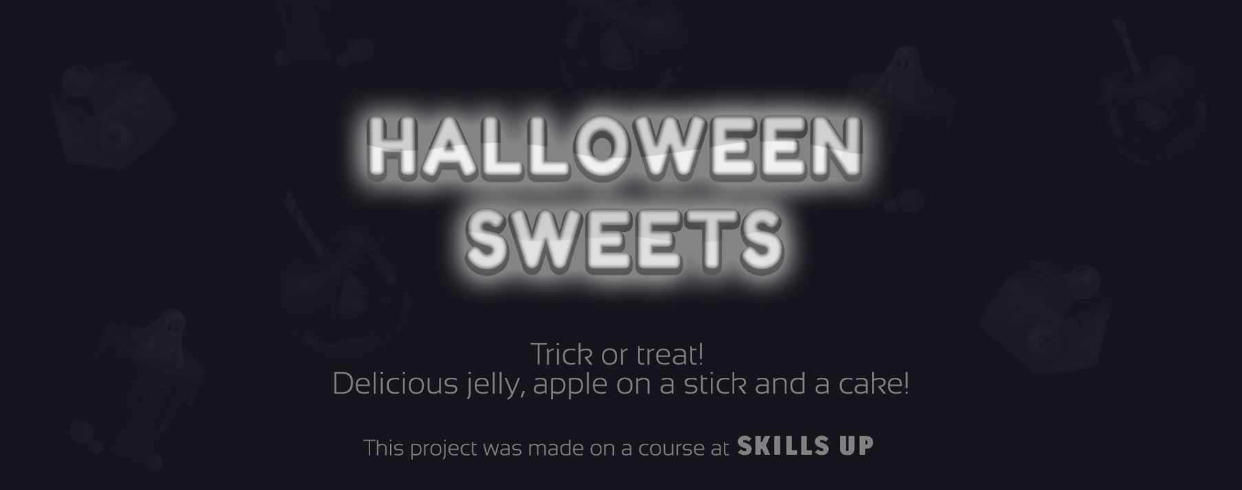 Halloween sweets•Game concept art — Изображение №1 — Иллюстрация на Dprofile