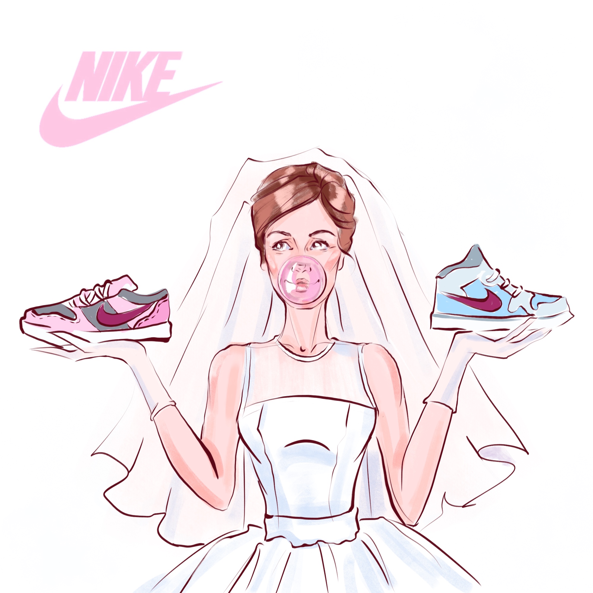 Реклама кроссовок NIKE — Изображение №3 — Брендинг, Иллюстрация на Dprofile