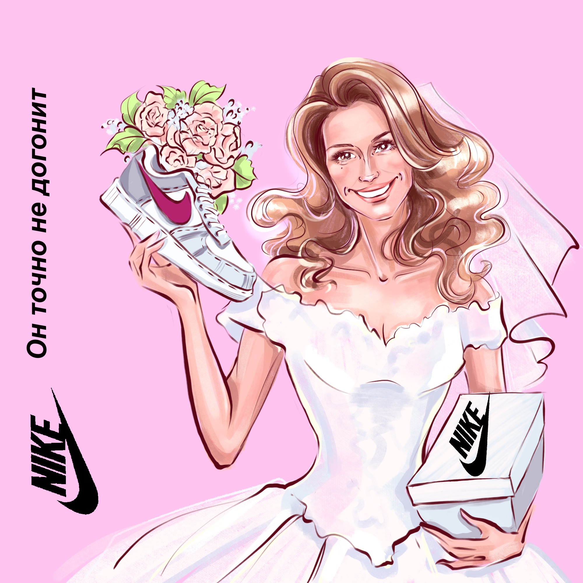 Реклама кроссовок NIKE — Изображение №5 — Брендинг, Иллюстрация на Dprofile