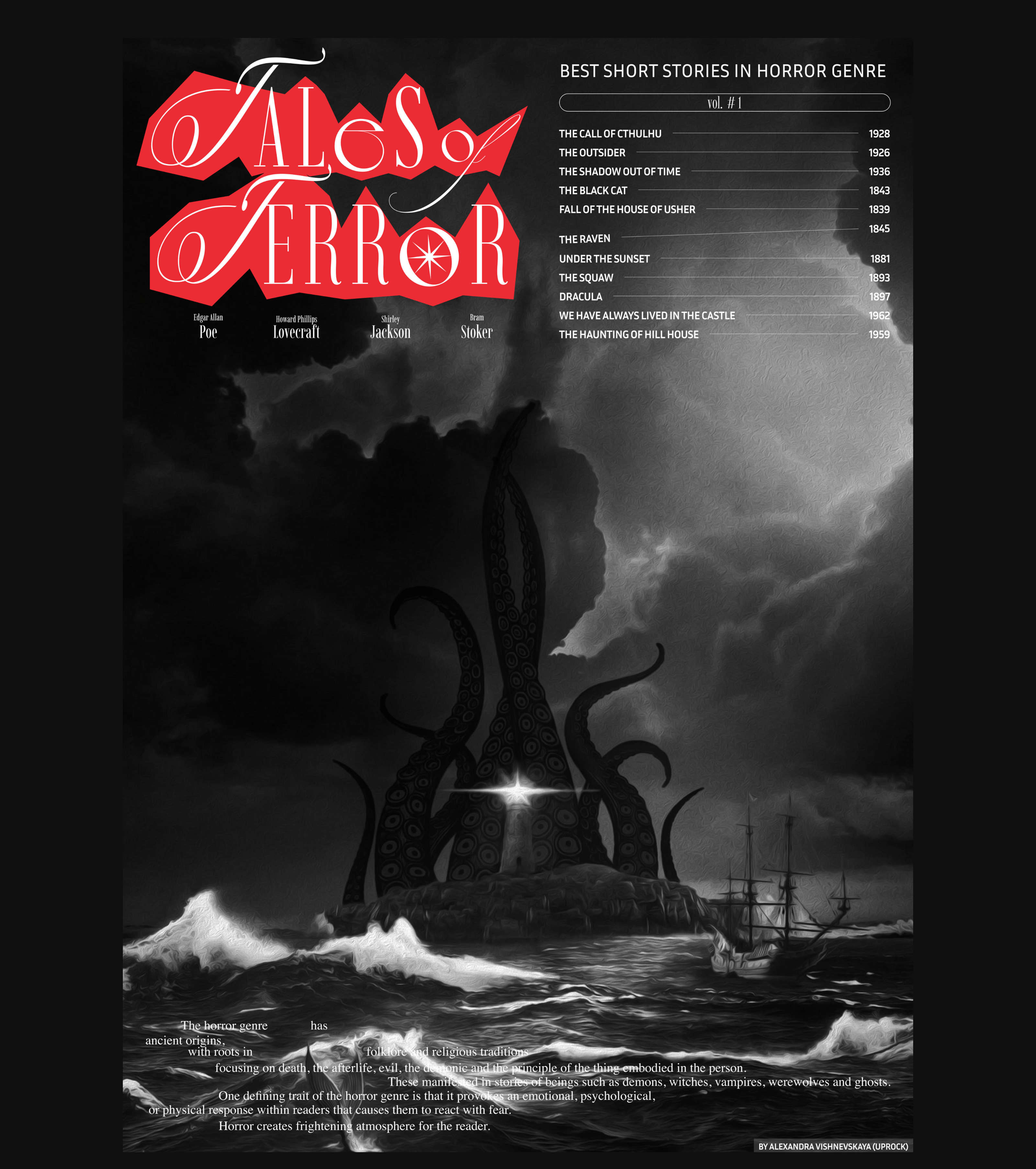 Tales of Terror | Poster collection v.1 — Изображение №4 — Иллюстрация, Графика на Dprofile
