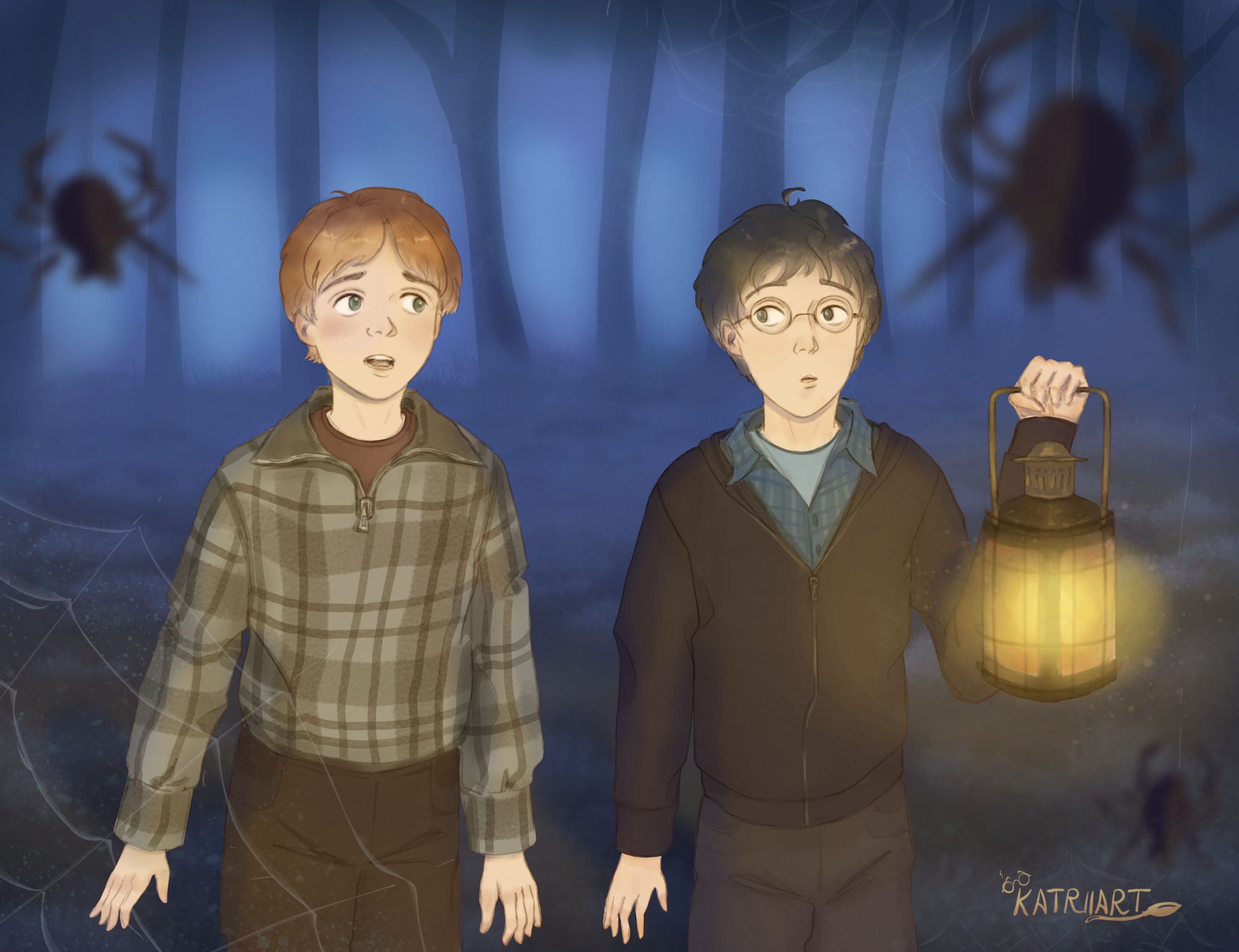 Иллюстрации для челленджа Арт Поттериана — Изображение №3 — Иллюстрация на Dprofile