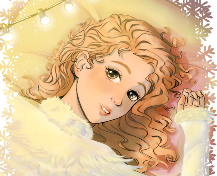 Иллюстрация "Зимний вечер"🌟 — Иллюстрация на Dprofile