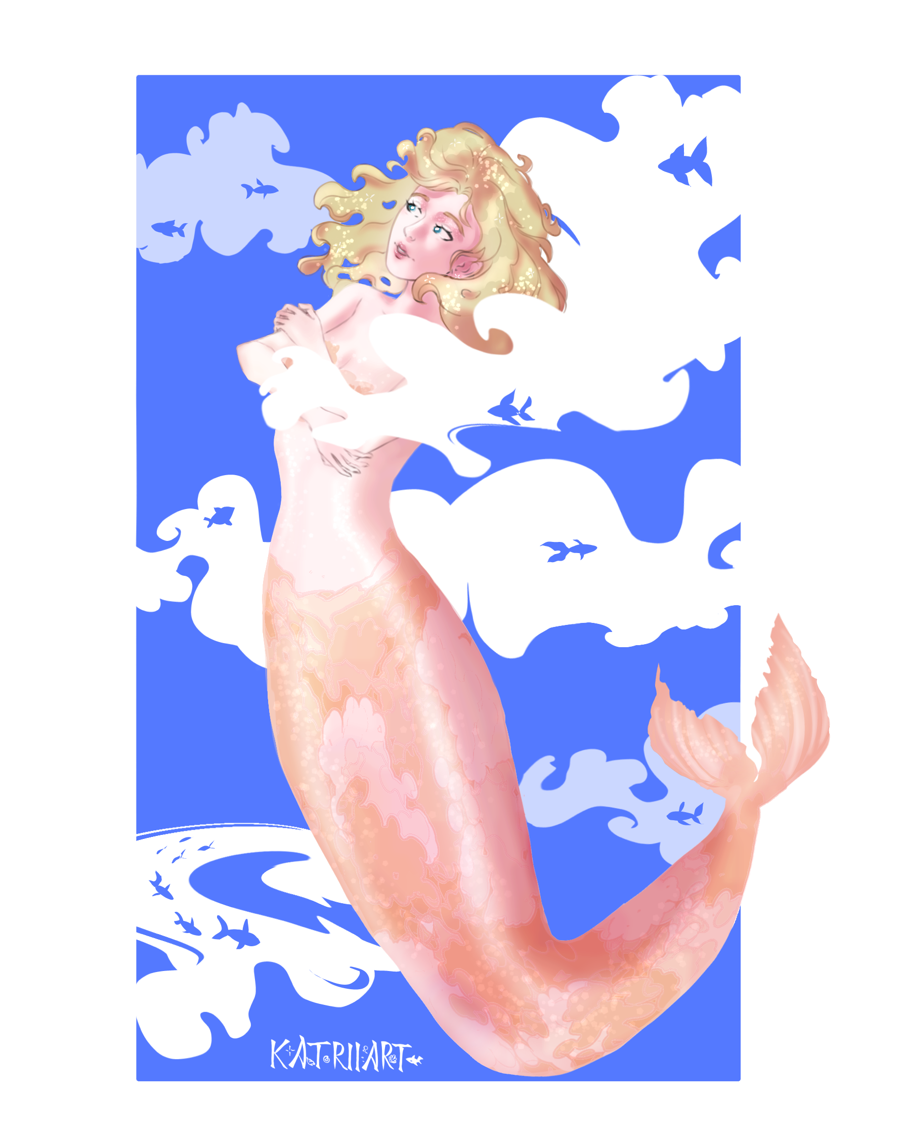 🐚🪸Mermay 2024 — Изображение №3 — Иллюстрация на Dprofile
