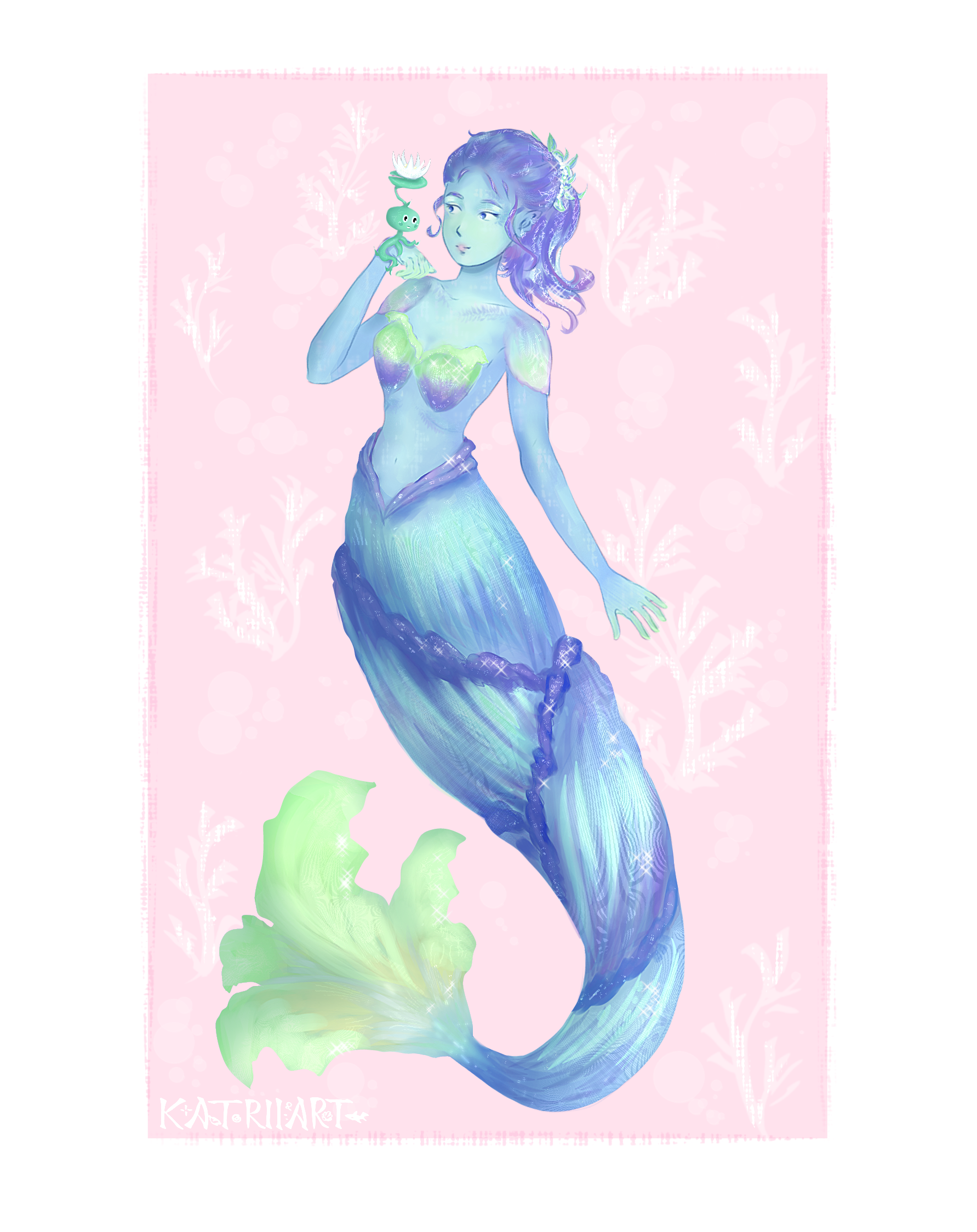 🐚🪸Mermay 2024 — Изображение №2 — Иллюстрация на Dprofile