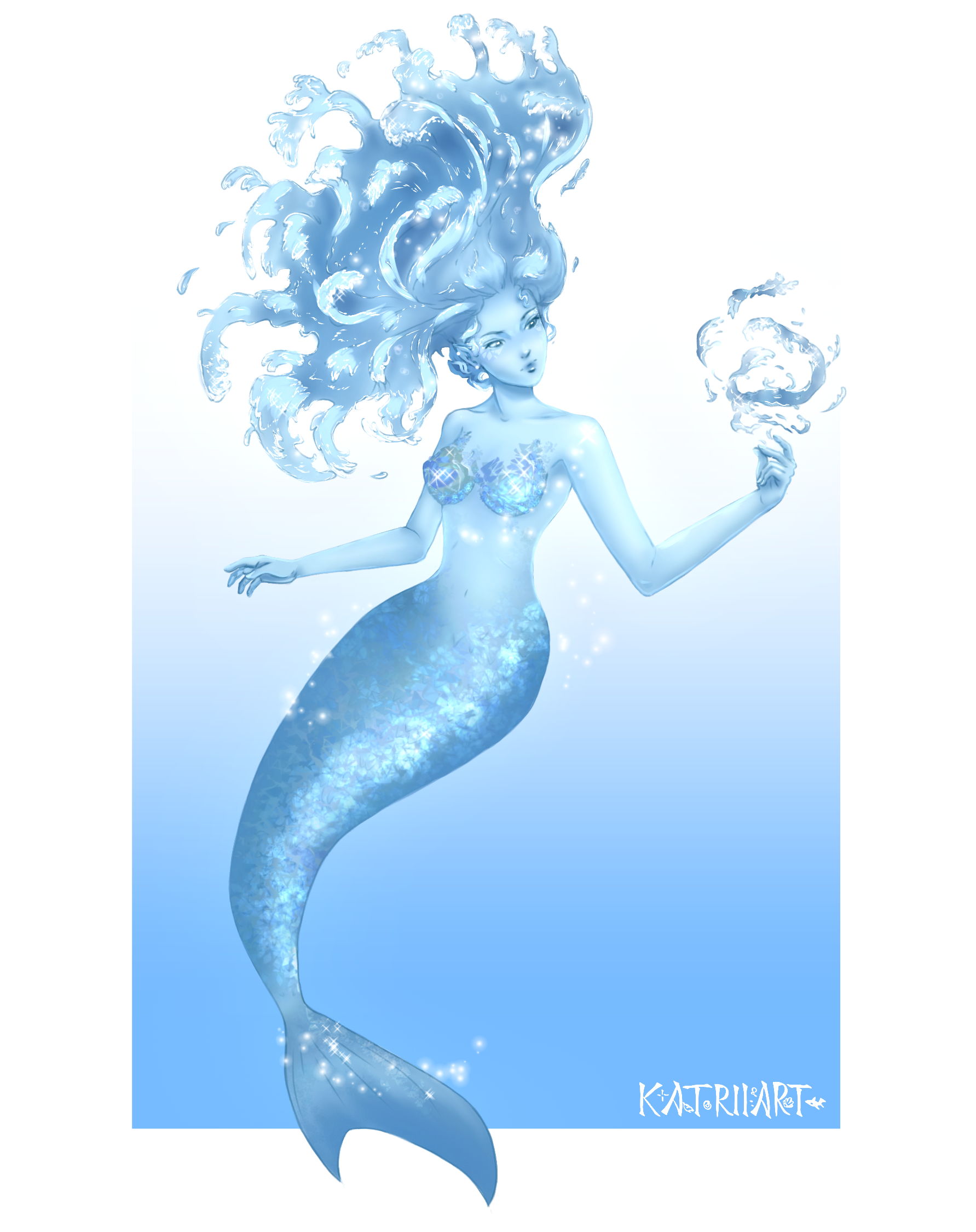 🐚🪸Mermay 2024 — Изображение №1 — Иллюстрация на Dprofile