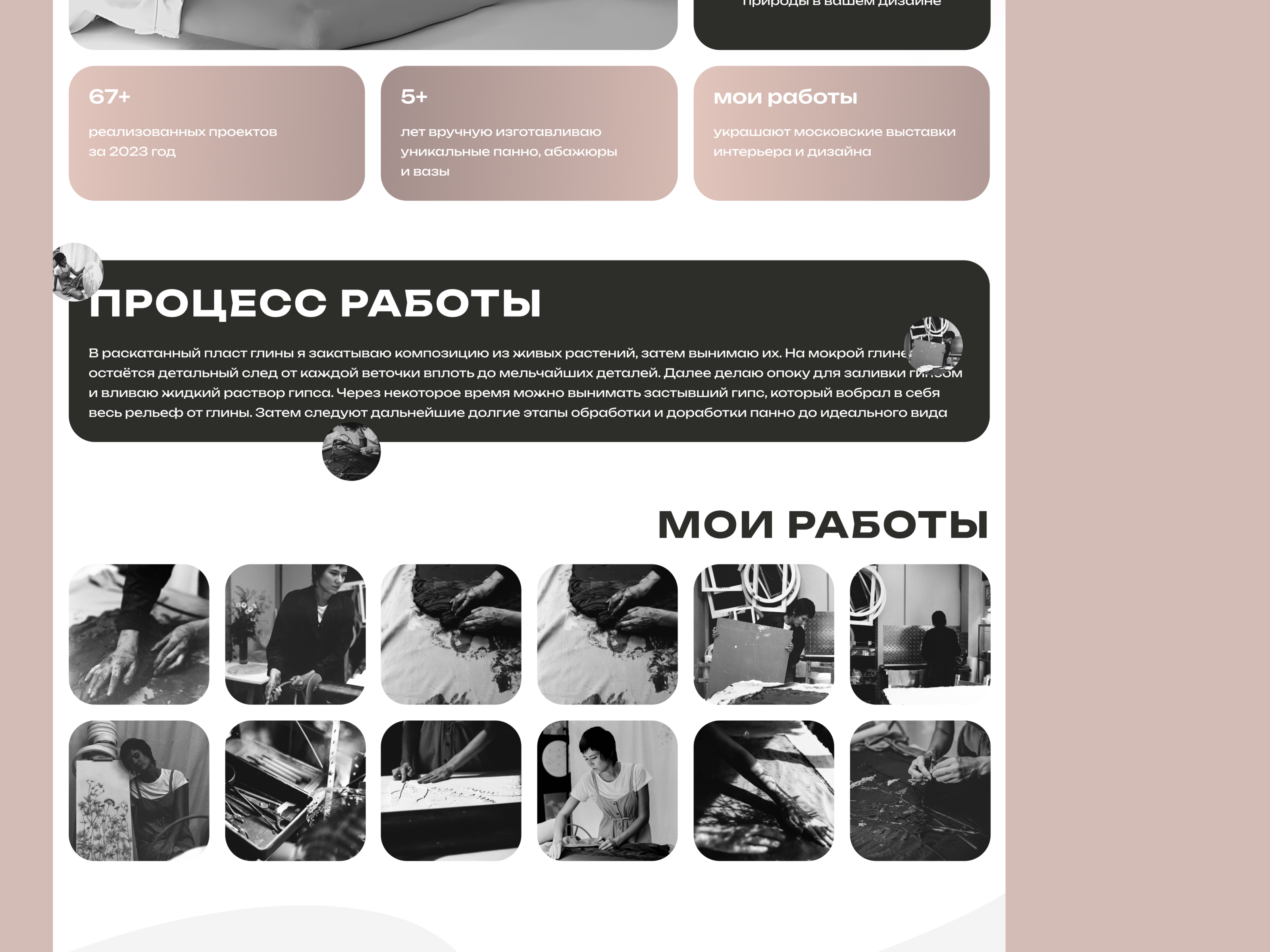 Botanical Panno | Landing Page — Изображение №13 — Интерфейсы на Dprofile