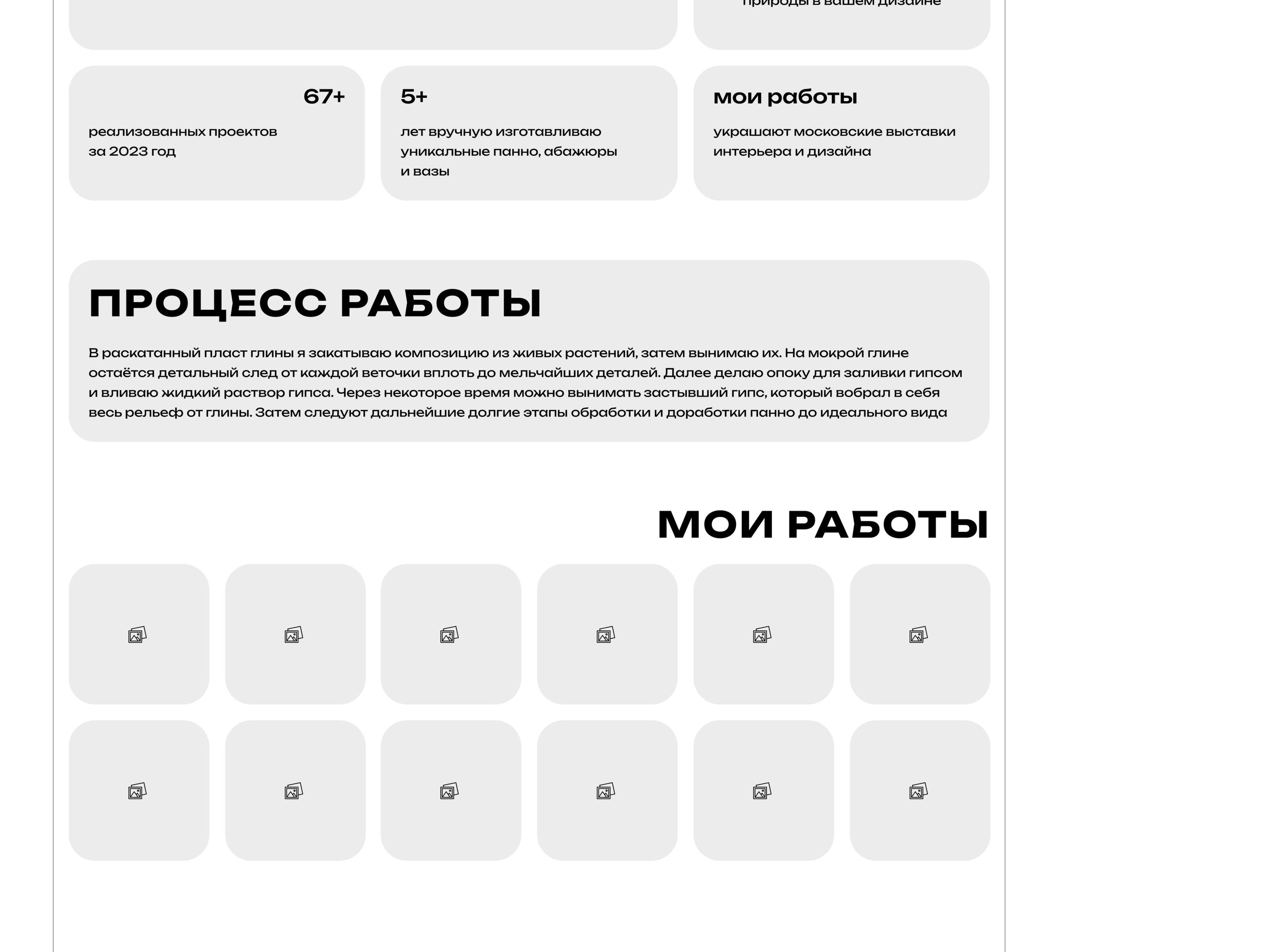 Botanical Panno | Landing Page — Изображение №7 — Интерфейсы на Dprofile
