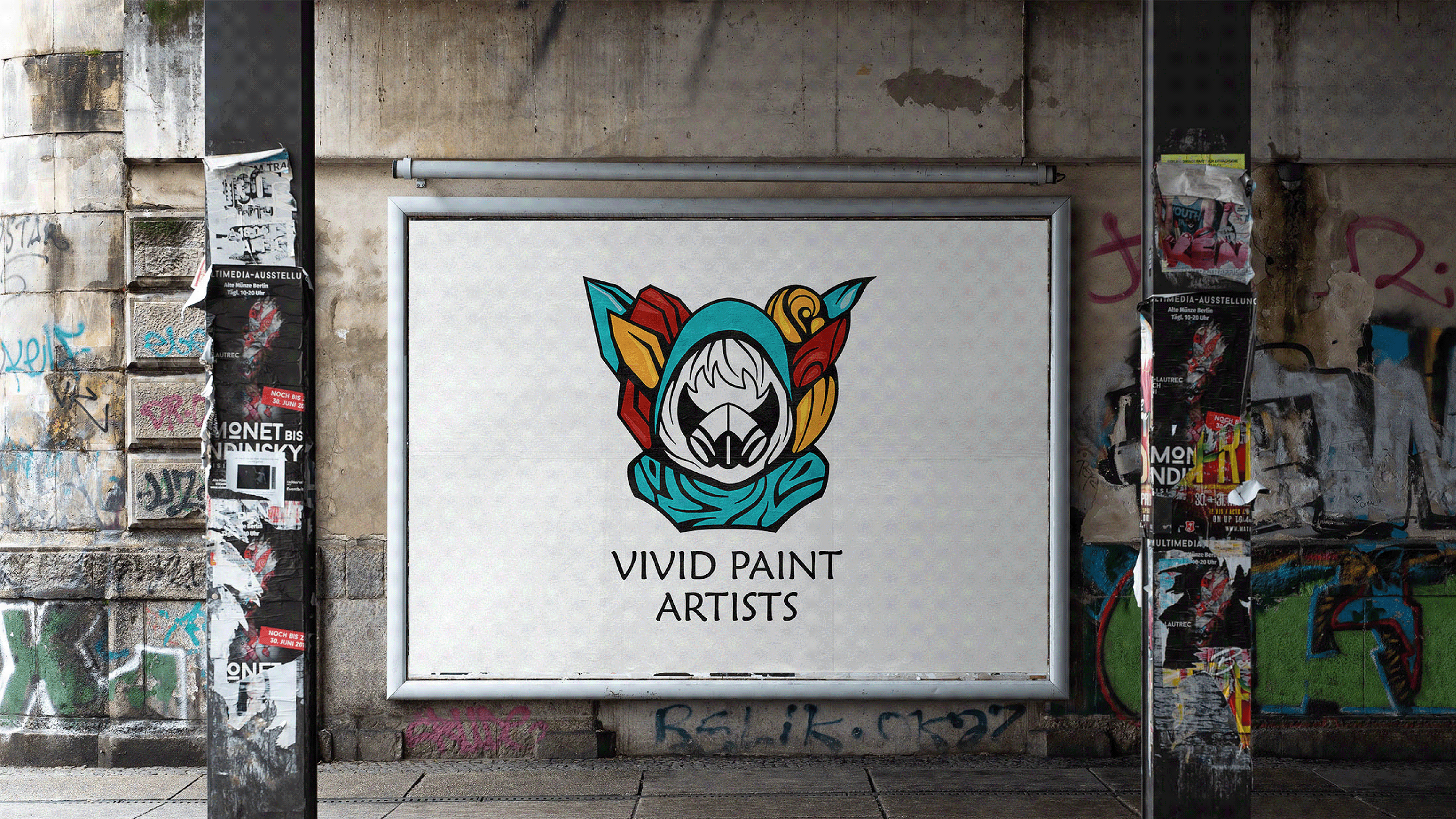 Logo Concept for Street Artist's Team — Изображение №1 — Графика на Dprofile