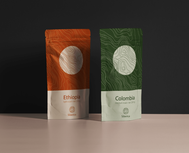 Siberica Coffee Концепт Дизайн на Dprofile
