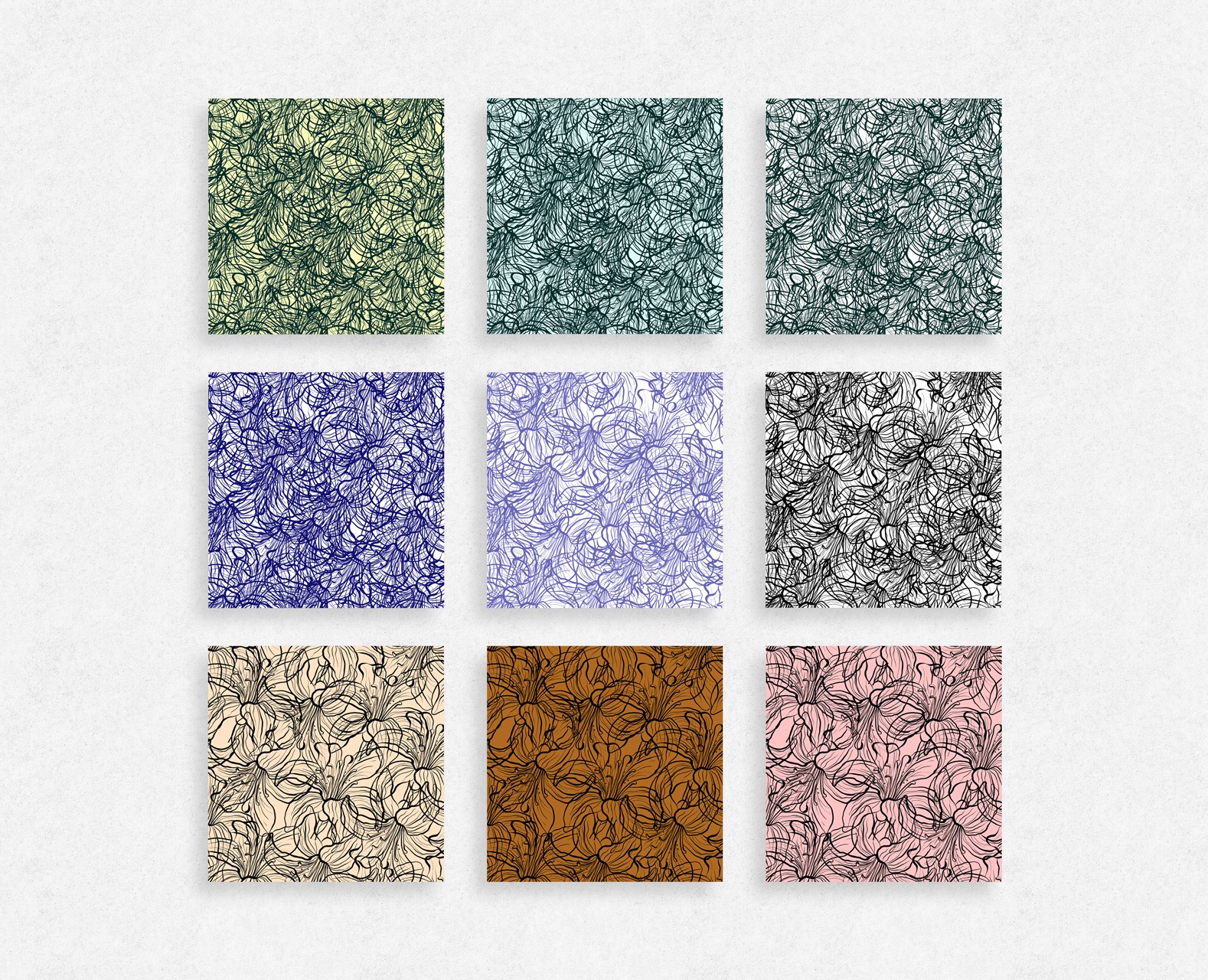 Абстрактные паттерны | Abstract patterns — Иллюстрация на Dprofile