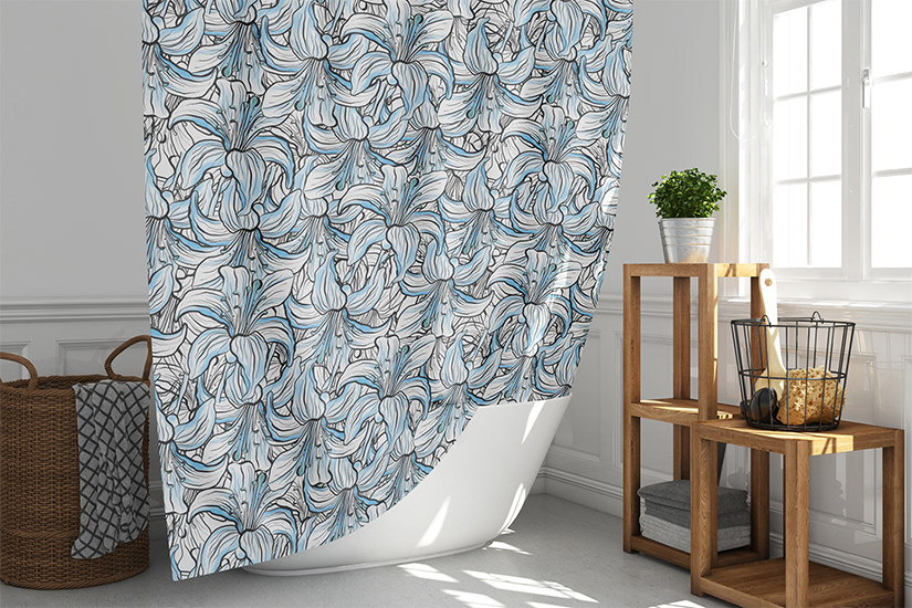Бесшовные паттерны - лилии | Seamless patterns - Lilies — Изображение №2 — Иллюстрация на Dprofile