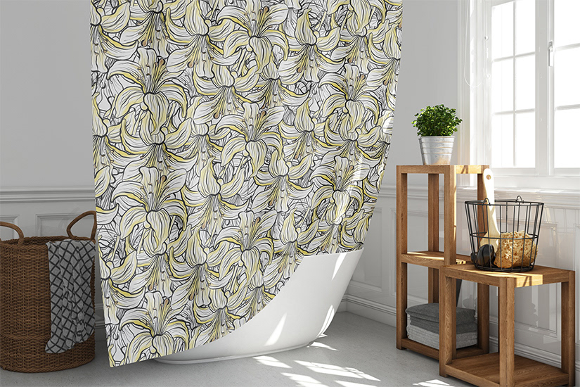 Бесшовные паттерны - лилии | Seamless patterns - Lilies — Изображение №3 — Иллюстрация на Dprofile
