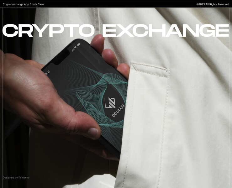 [Oculus] - Cryptocurrency Exchange App на Dprofile