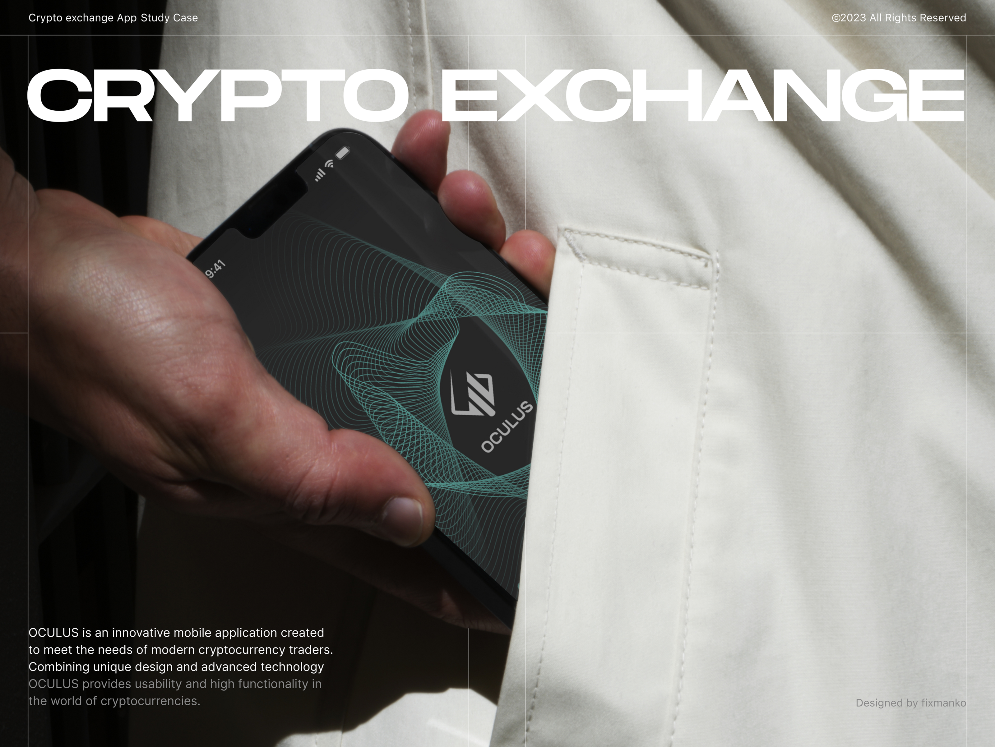 [Oculus] - Cryptocurrency Exchange App — Изображение №1 — Интерфейсы, Графика на Dprofile