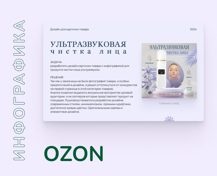Инфографика для Ozon — Графика на Dprofile