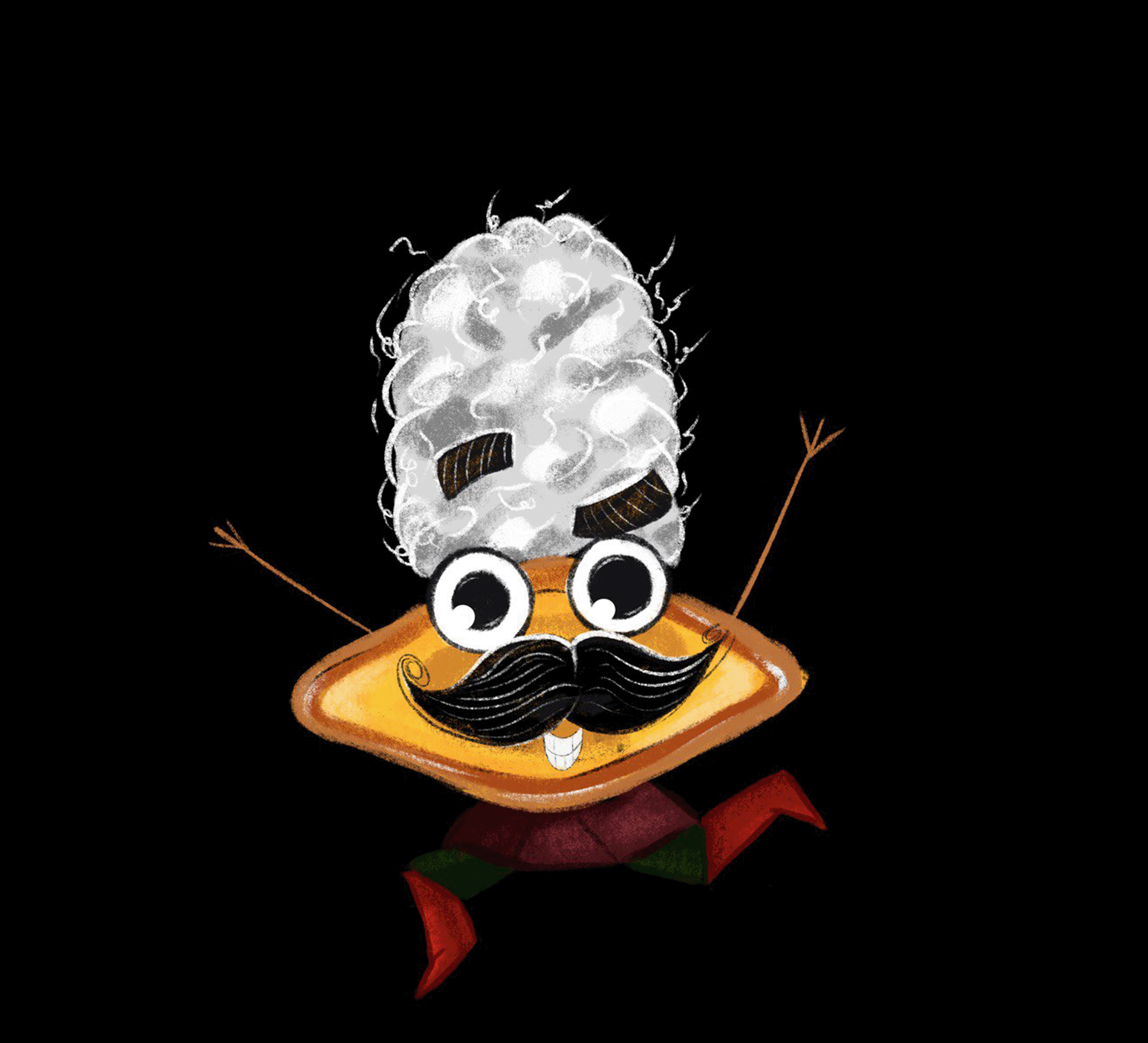 A brand character for a Georgian restaurant — Изображение №14 — Брендинг, Иллюстрация на Dprofile