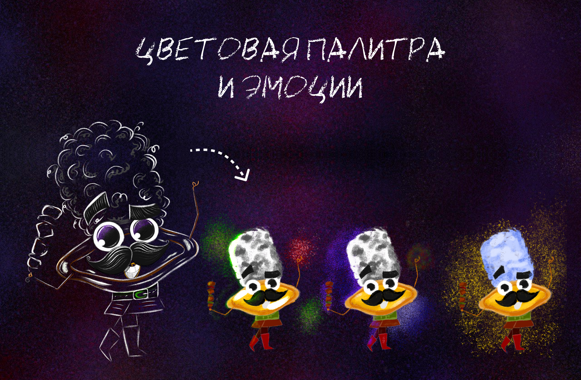 A brand character for a Georgian restaurant — Изображение №6 — Брендинг, Иллюстрация на Dprofile