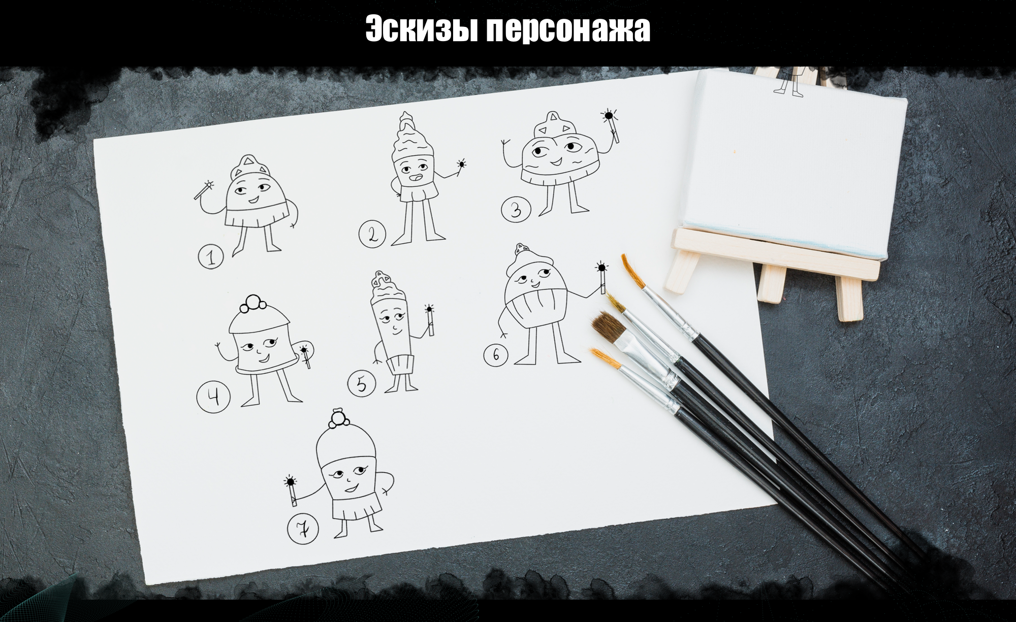 Маскот кафе "сказочный вкус" — Изображение №3 — Иллюстрация на Dprofile