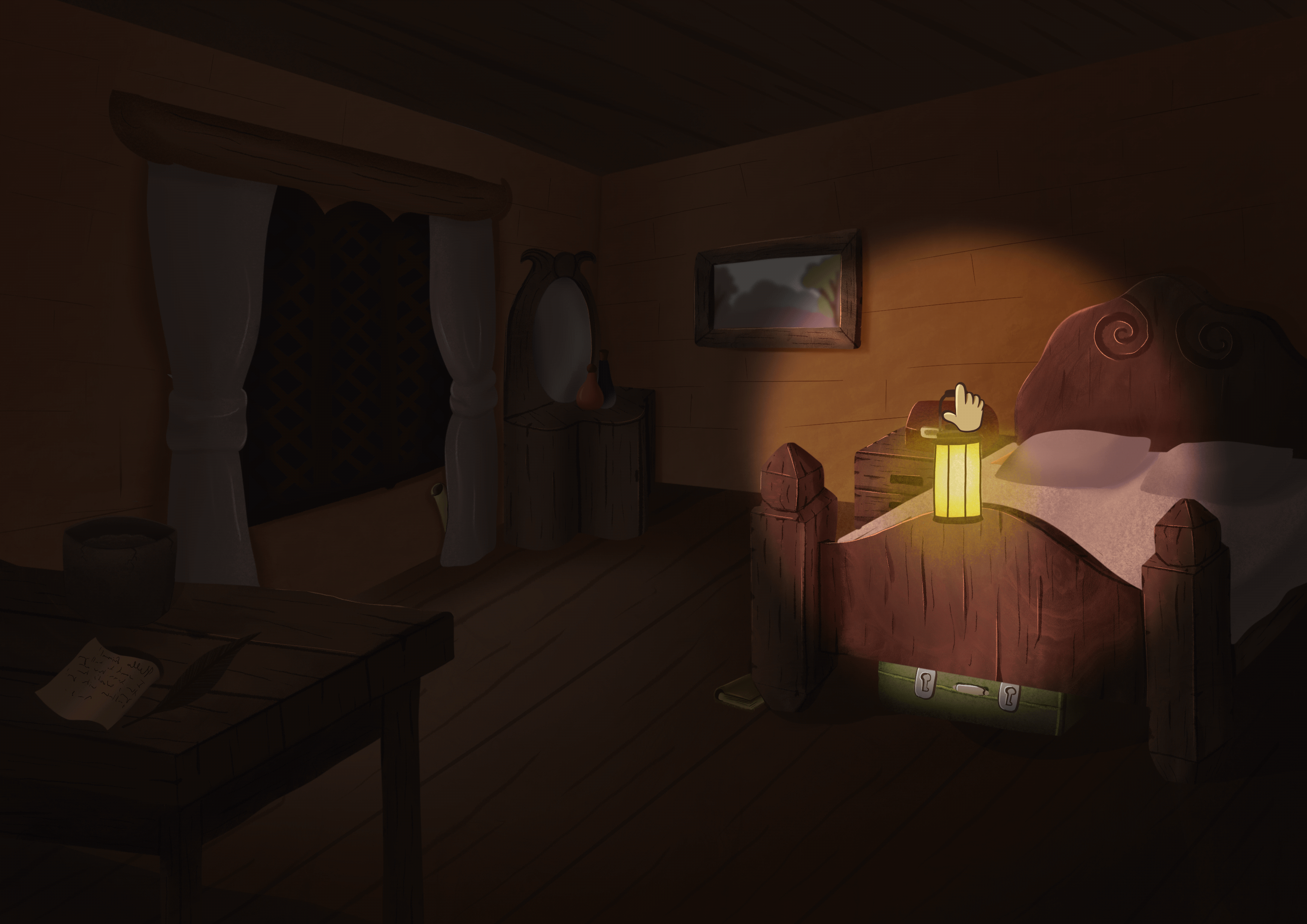 Дизайн персонажей для игры квеста Mystery Valley — Изображение №8 — Интерфейсы, Иллюстрация на Dprofile