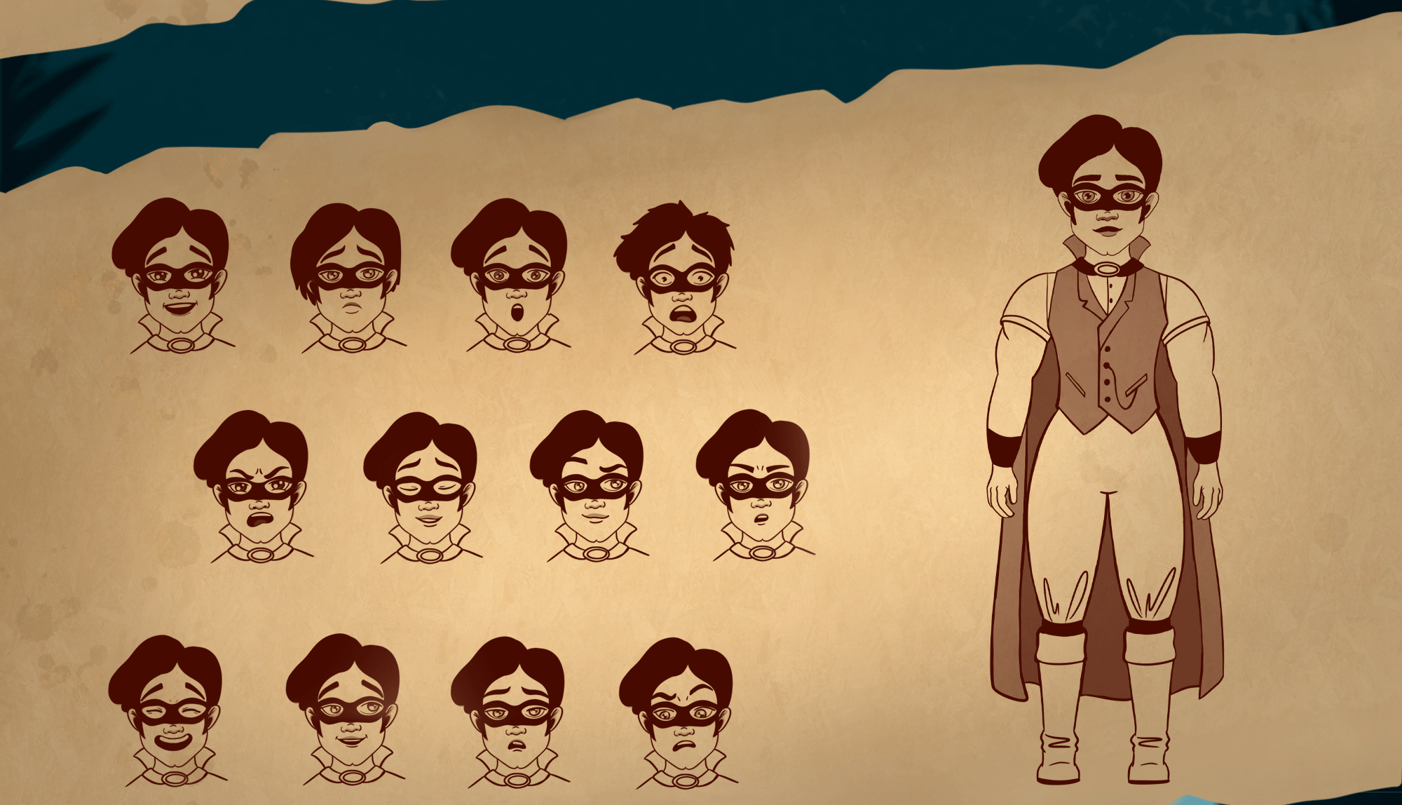 Дизайн персонажей для игры квеста Mystery Valley — Изображение №6 — Интерфейсы, Иллюстрация на Dprofile