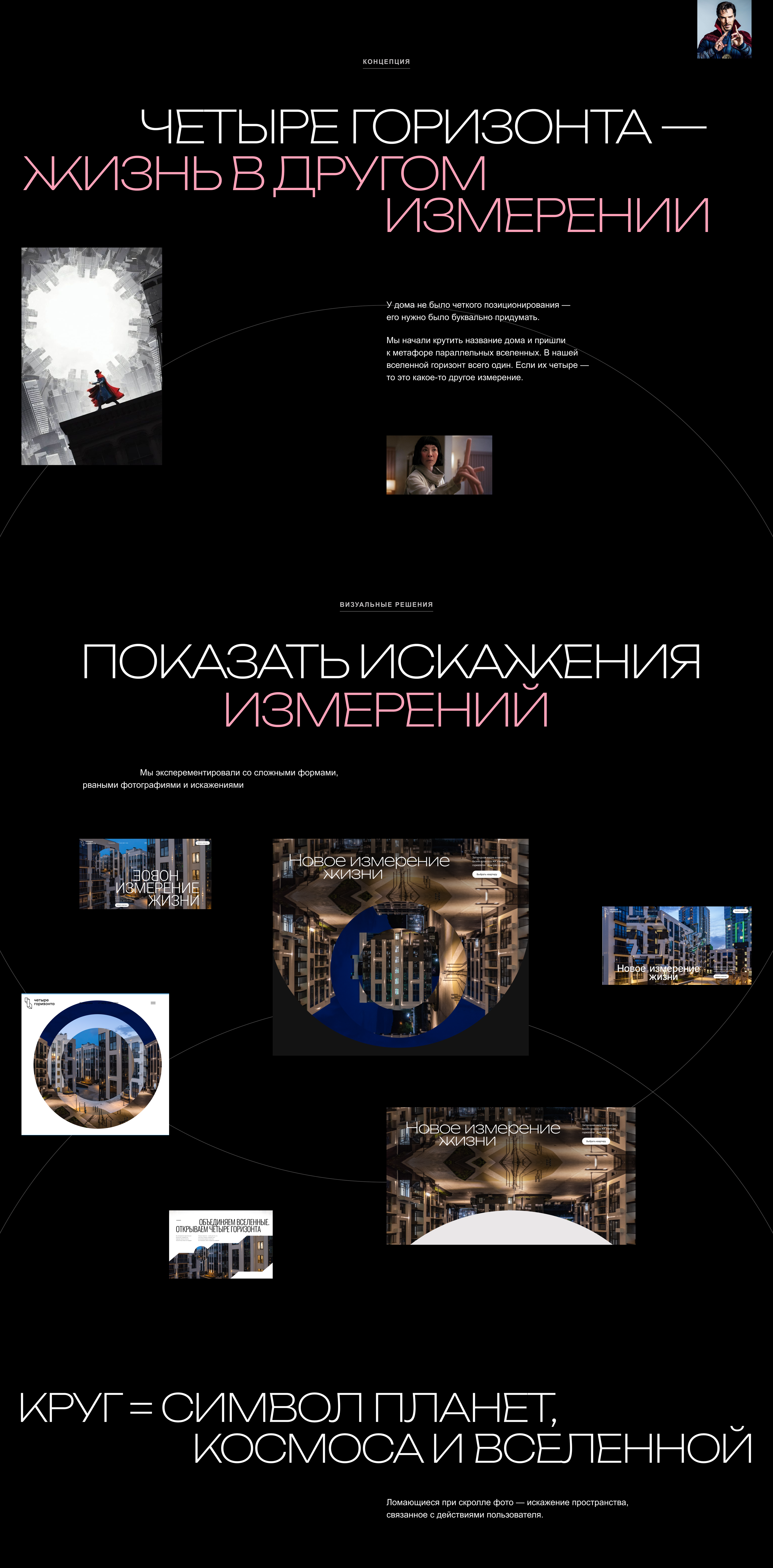 Четыре горизонта | Промо-сайт для жилого комплекса — Изображение №2 — Интерфейсы на Dprofile