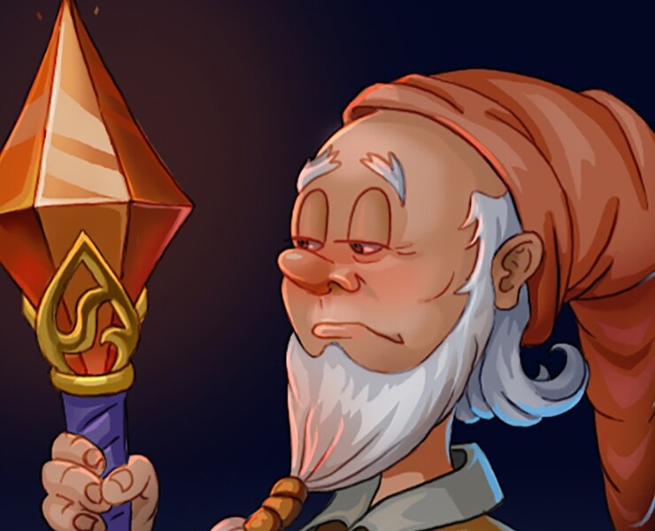 Просто Волшебник — Иллюстрация на Dprofile