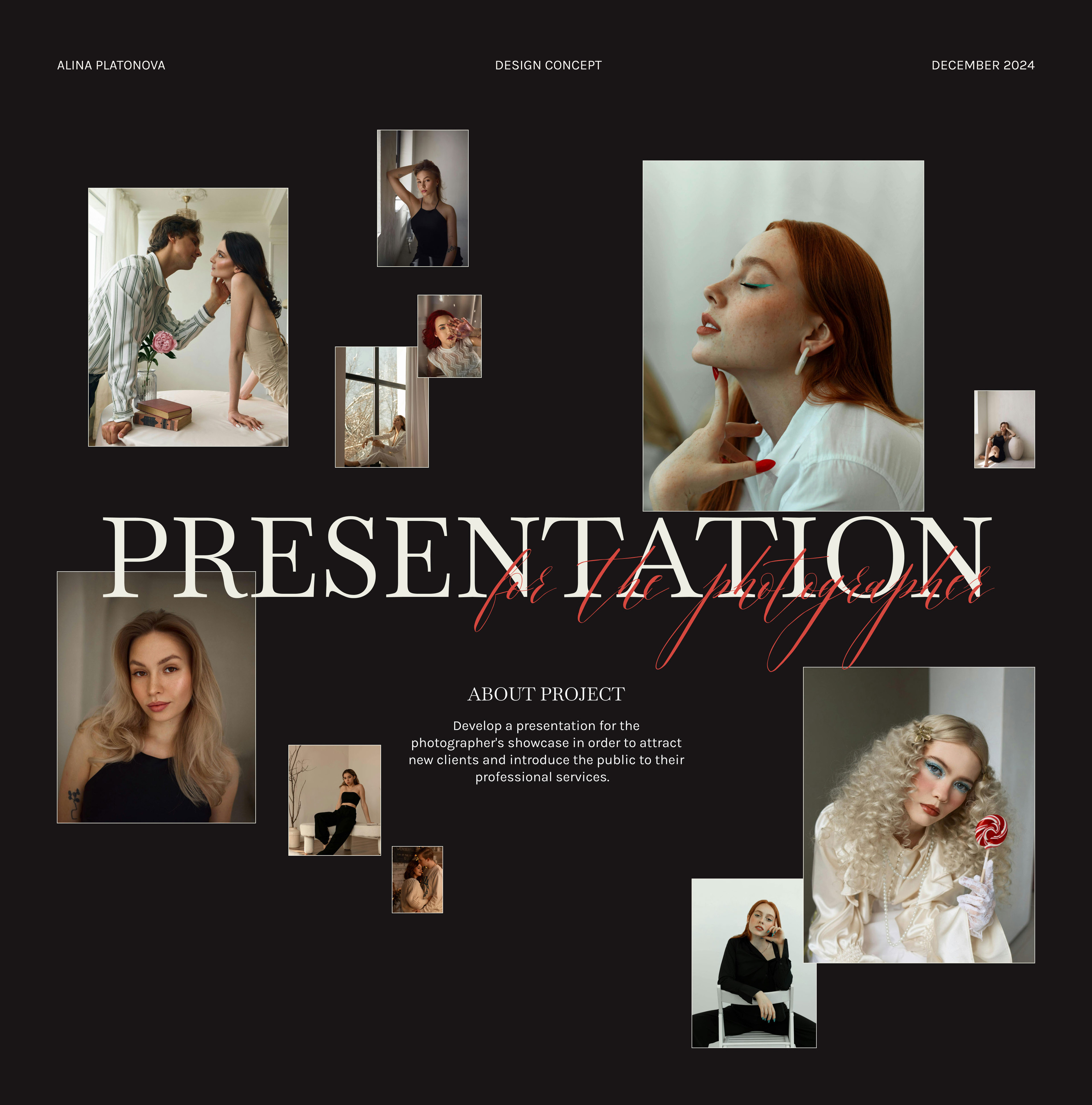 Presentation for the photographer — Изображение №1 — Интерфейсы, Иллюстрация на Dprofile