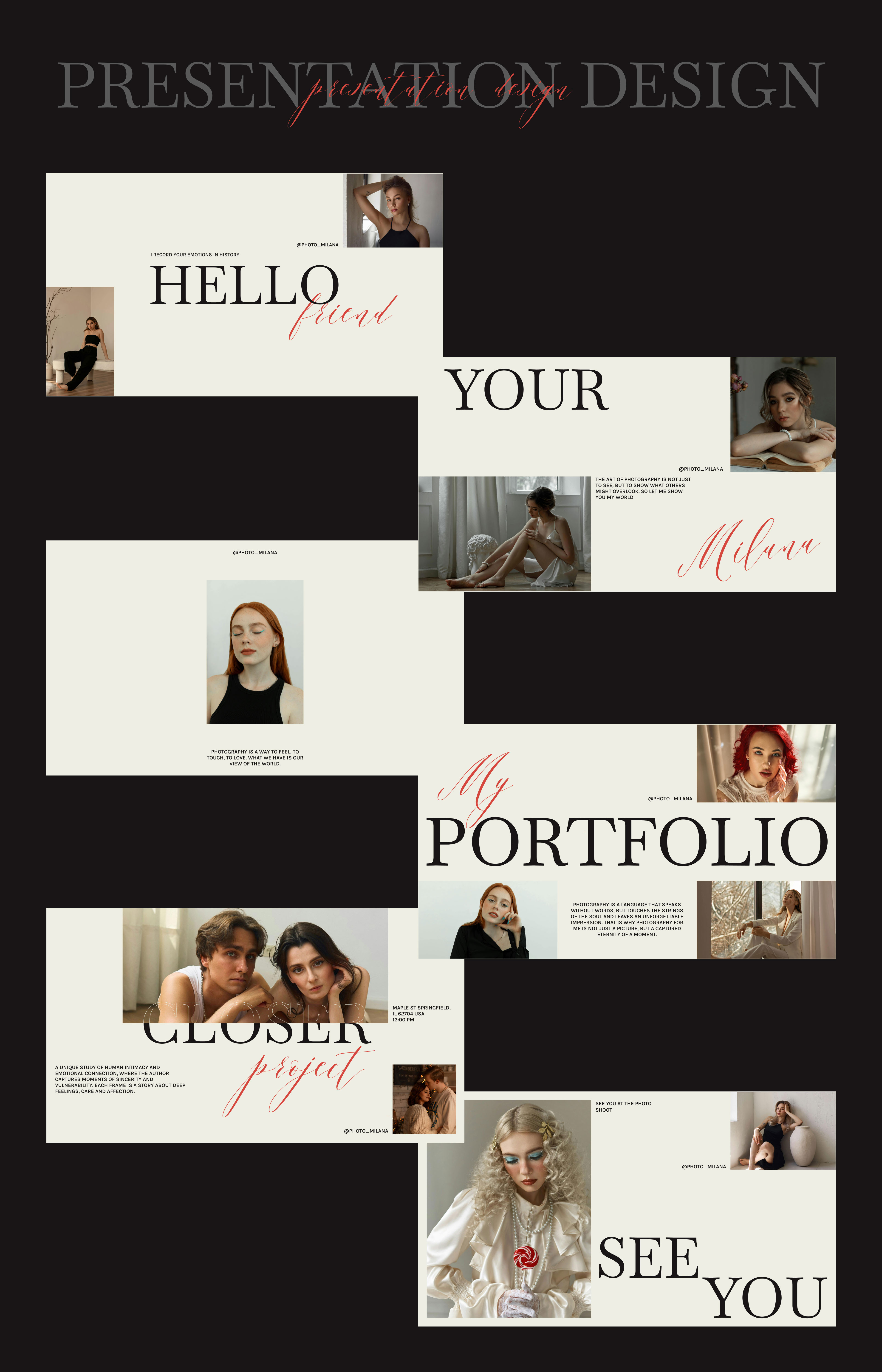 Presentation for the photographer — Изображение №4 — Интерфейсы, Иллюстрация на Dprofile