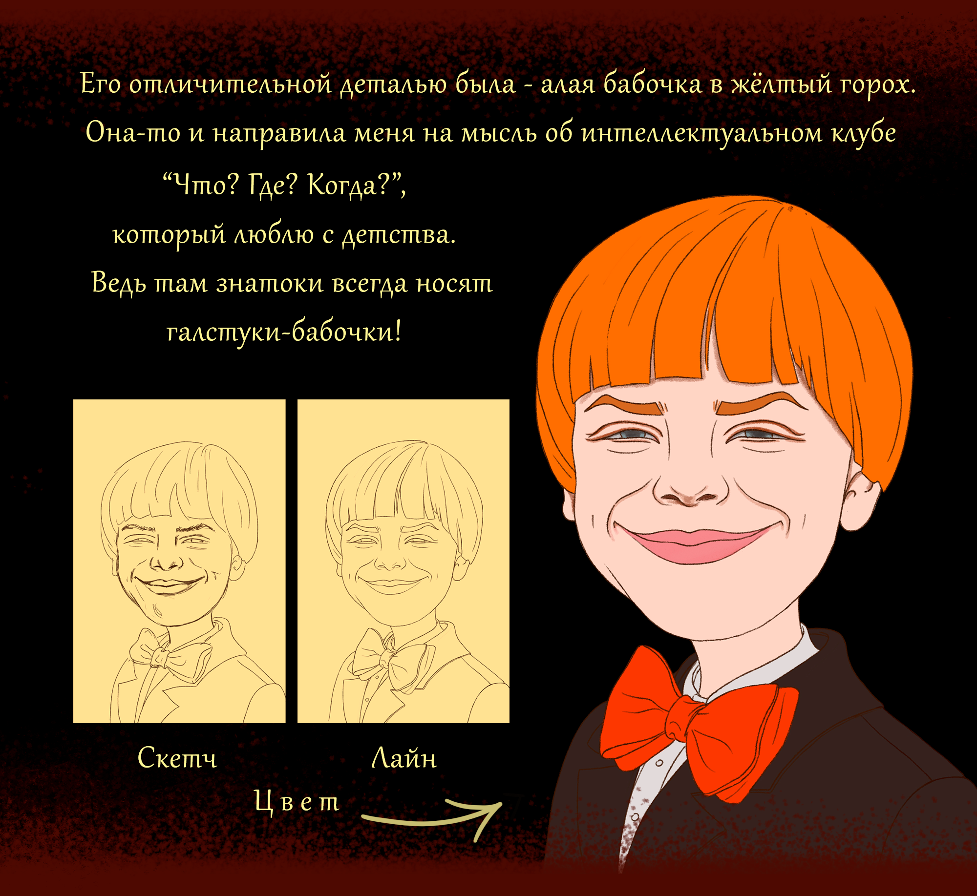 Коллаборация "Что? Где? Когда" с "Трудным ребёнком" — Изображение №3 — Брендинг, Иллюстрация на Dprofile