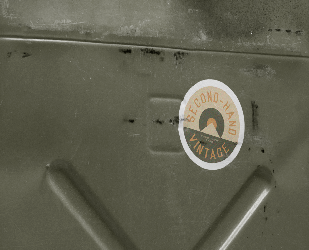 VINTAGE second-hand |  Brand Identity — Брендинг на Dprofile