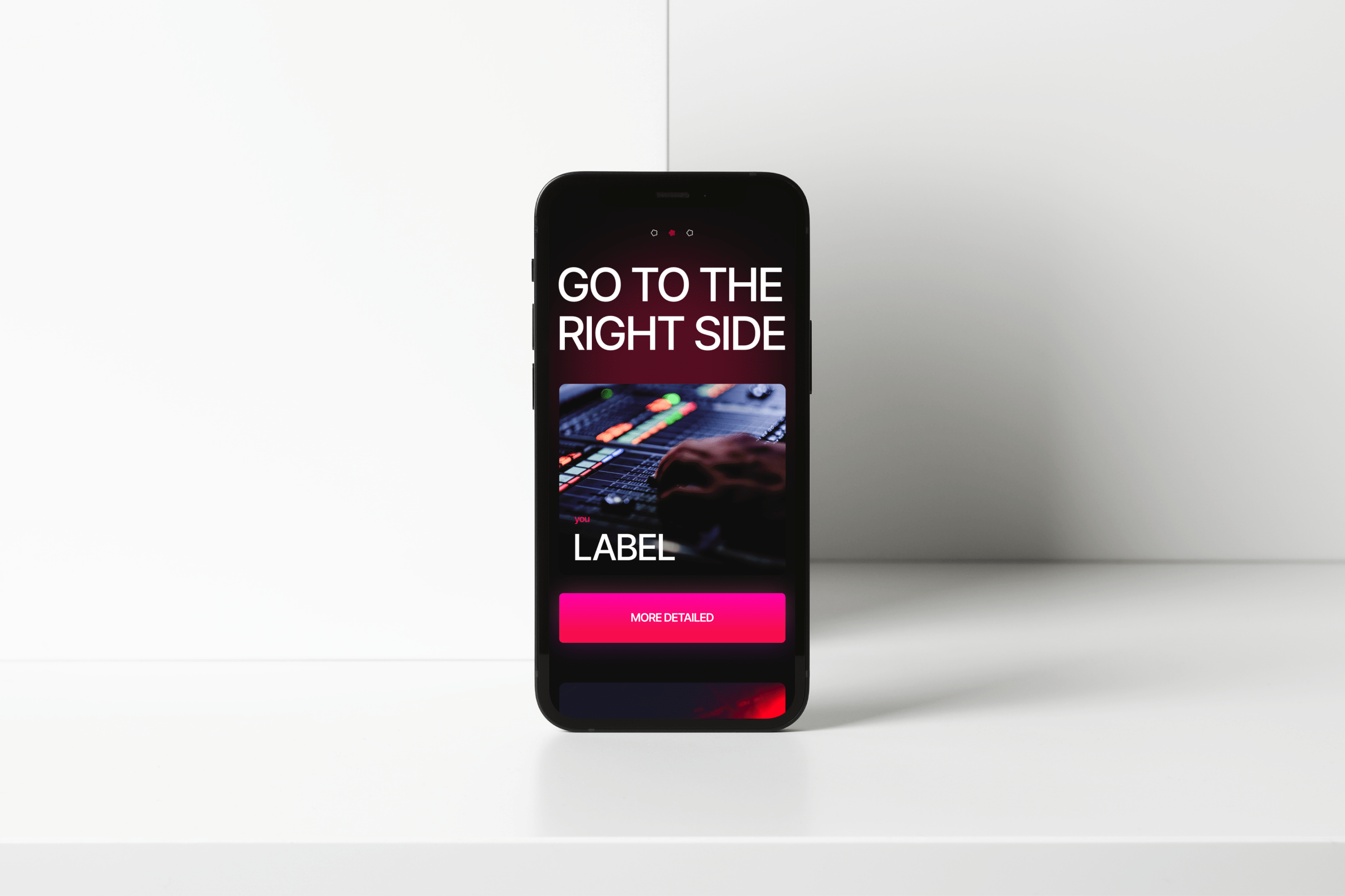 MUSIC INNOVATION PLATFORM. MOBILE VERSION. UX/UI. — Изображение №10 — Интерфейсы на Dprofile