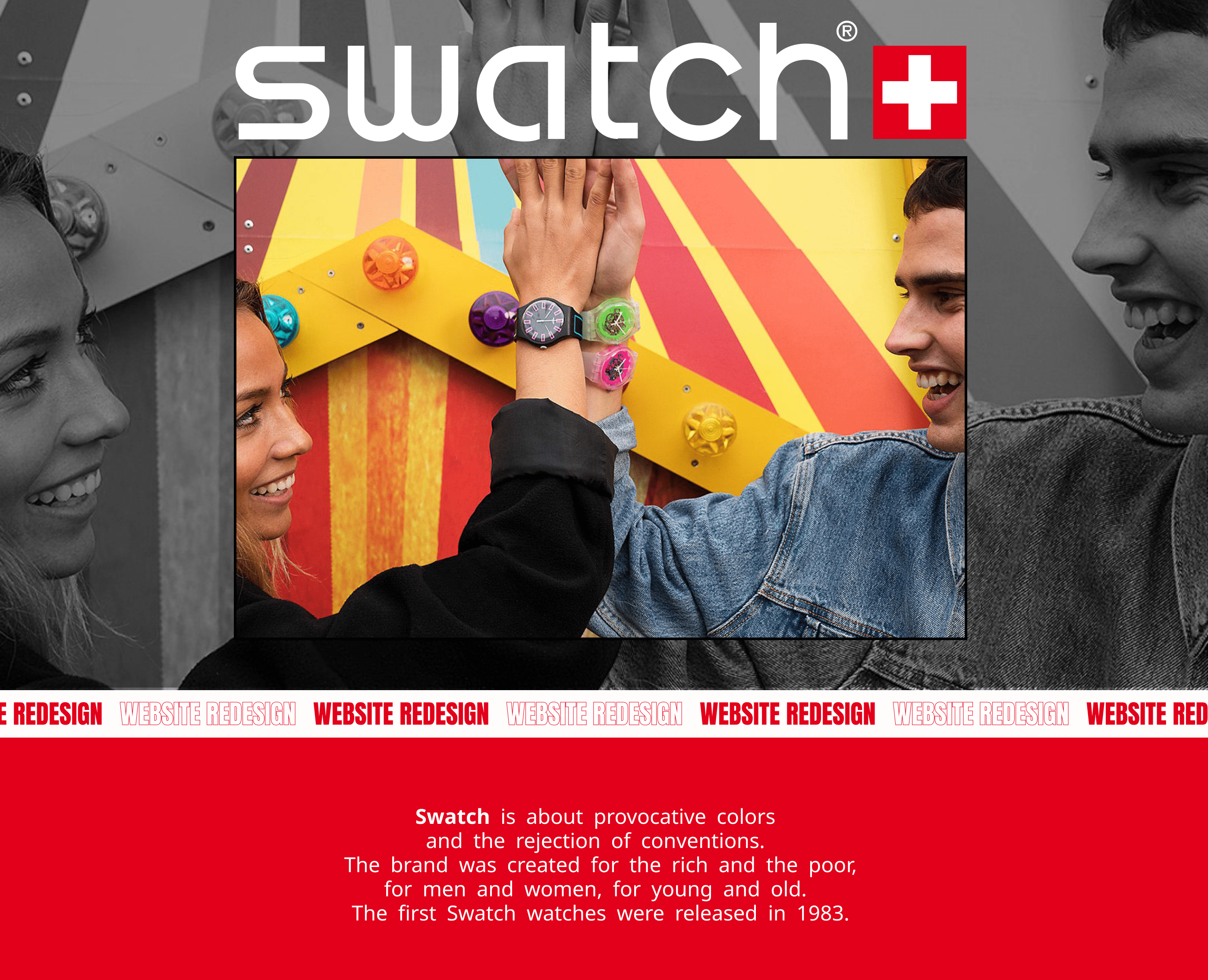 SWATCH | E-commerce redesign — Изображение №1 — Интерфейсы на Dprofile