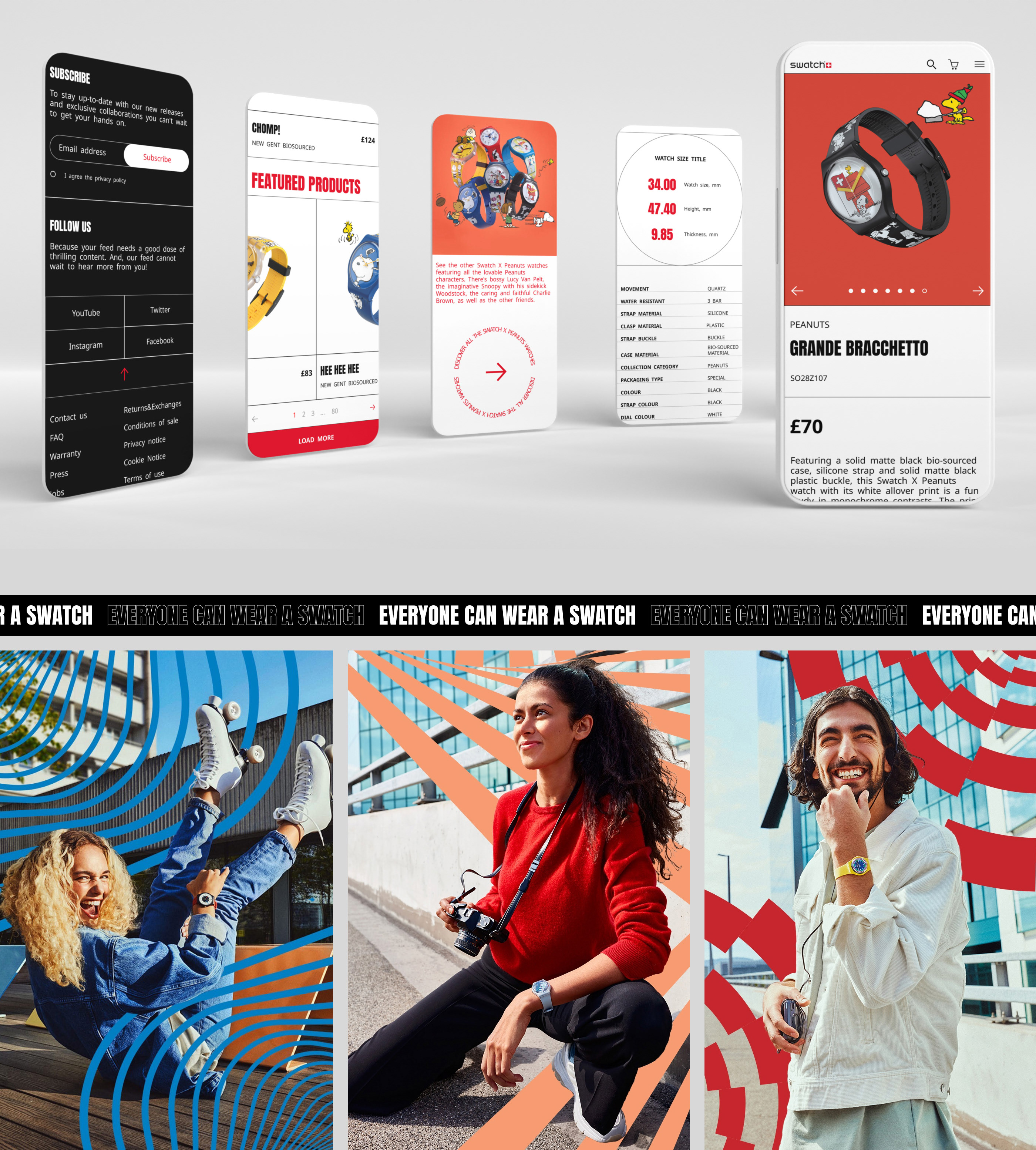 SWATCH | E-commerce redesign — Изображение №5 — Интерфейсы на Dprofile