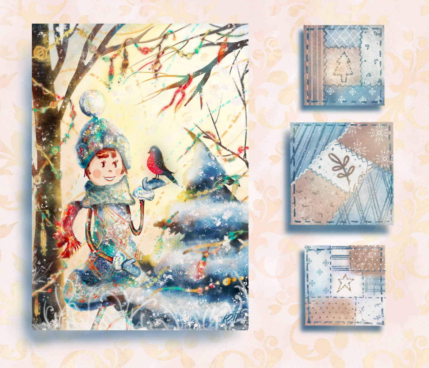 Помпончик и Вафелька — Изображение №3 — Иллюстрация, Графика на Dprofile