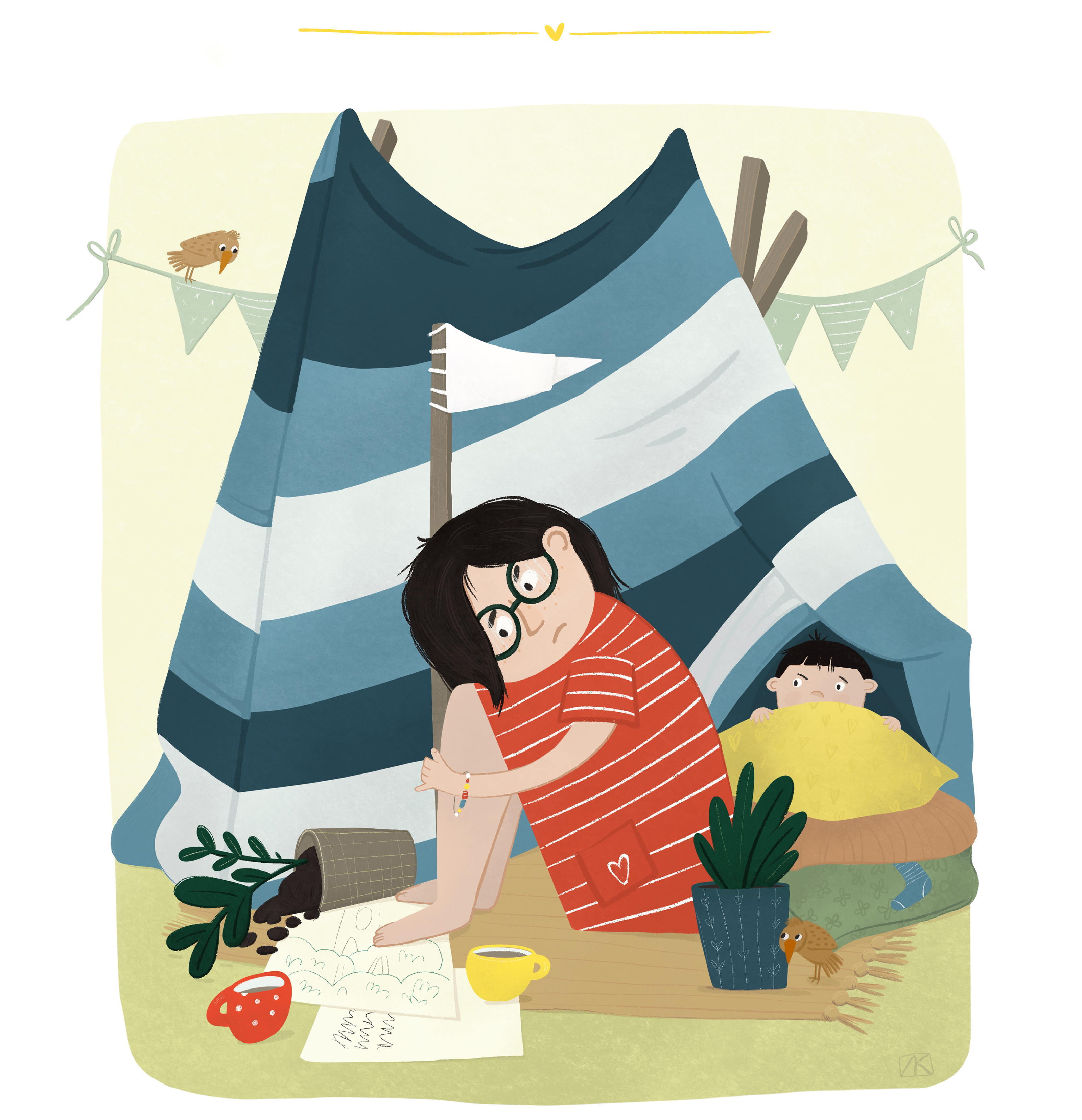 Маленькая история. Иллюстрации арт челенджа. — Изображение №4 — Иллюстрация на Dprofile