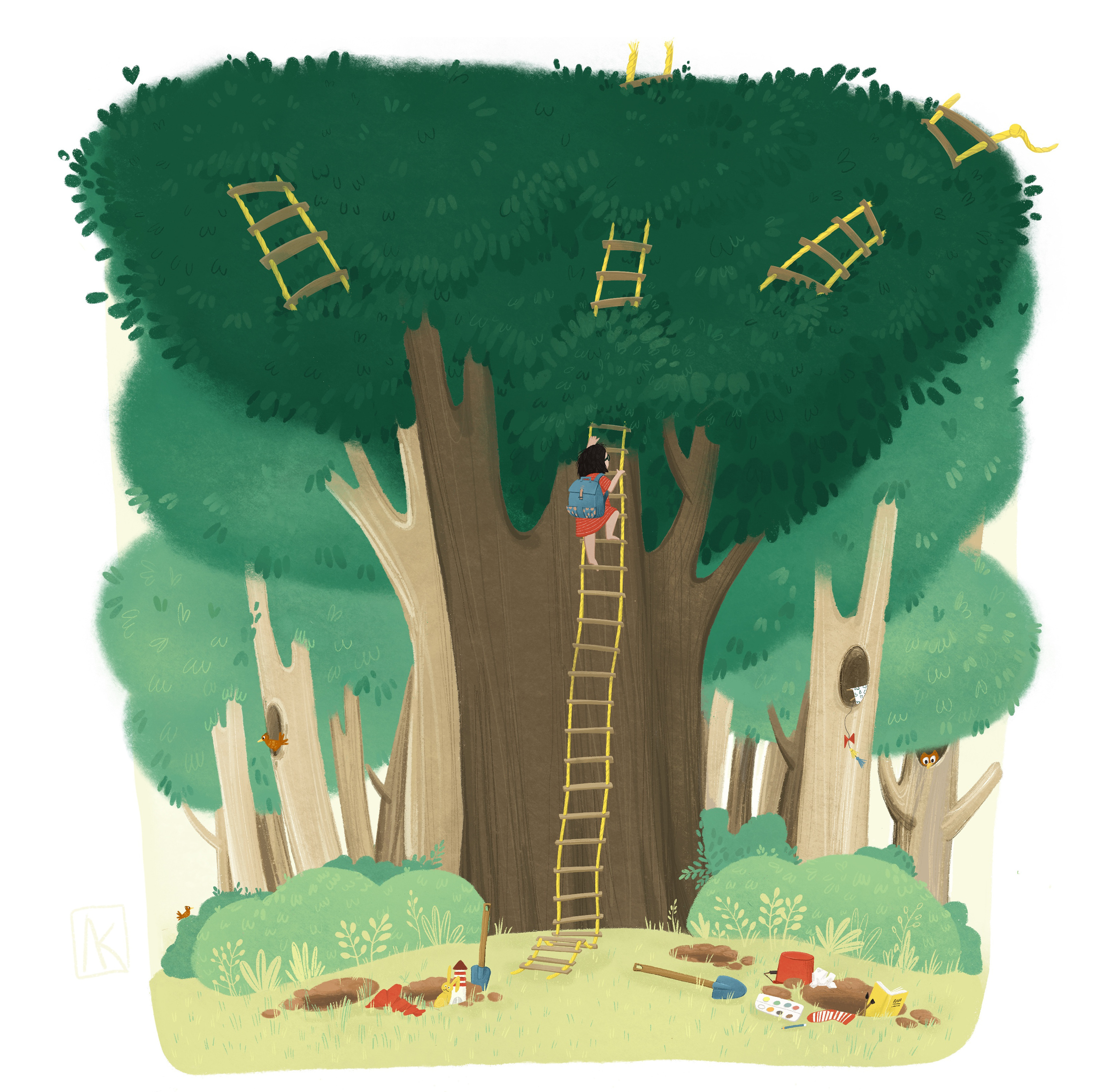 Маленькая история. Иллюстрации арт челенджа. — Изображение №6 — Иллюстрация на Dprofile