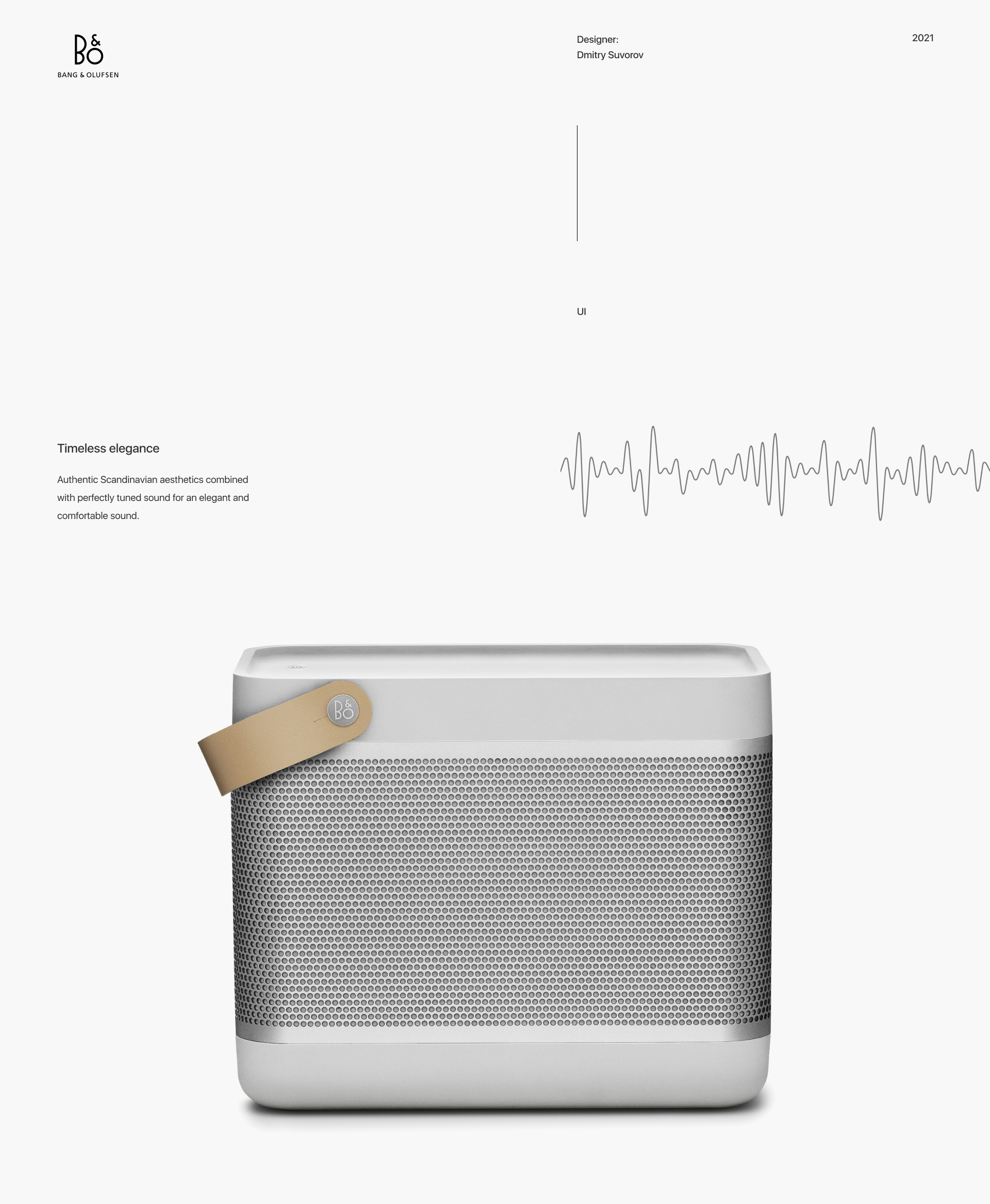 Интернет-магазин Bang & Olufsen — Изображение №1 — Интерфейсы на Dprofile